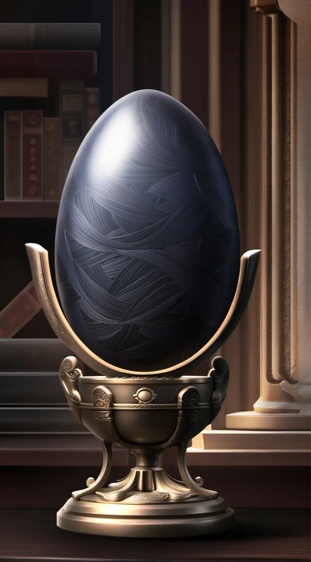 ai character: Mysterious Egg background