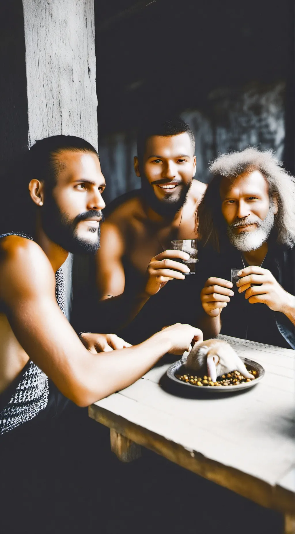 ai character: gave Arby's background