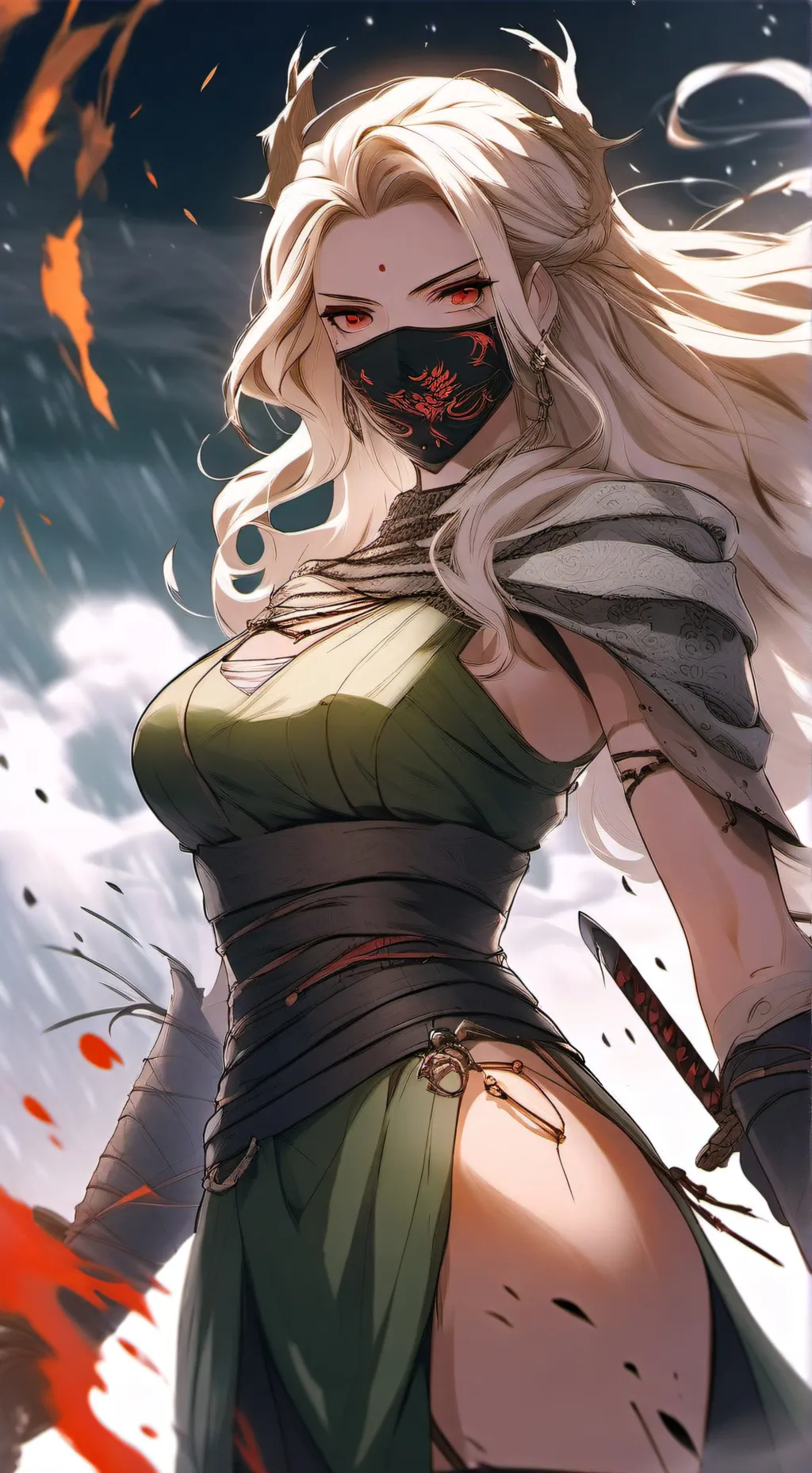 ai character: Queen Varessa background