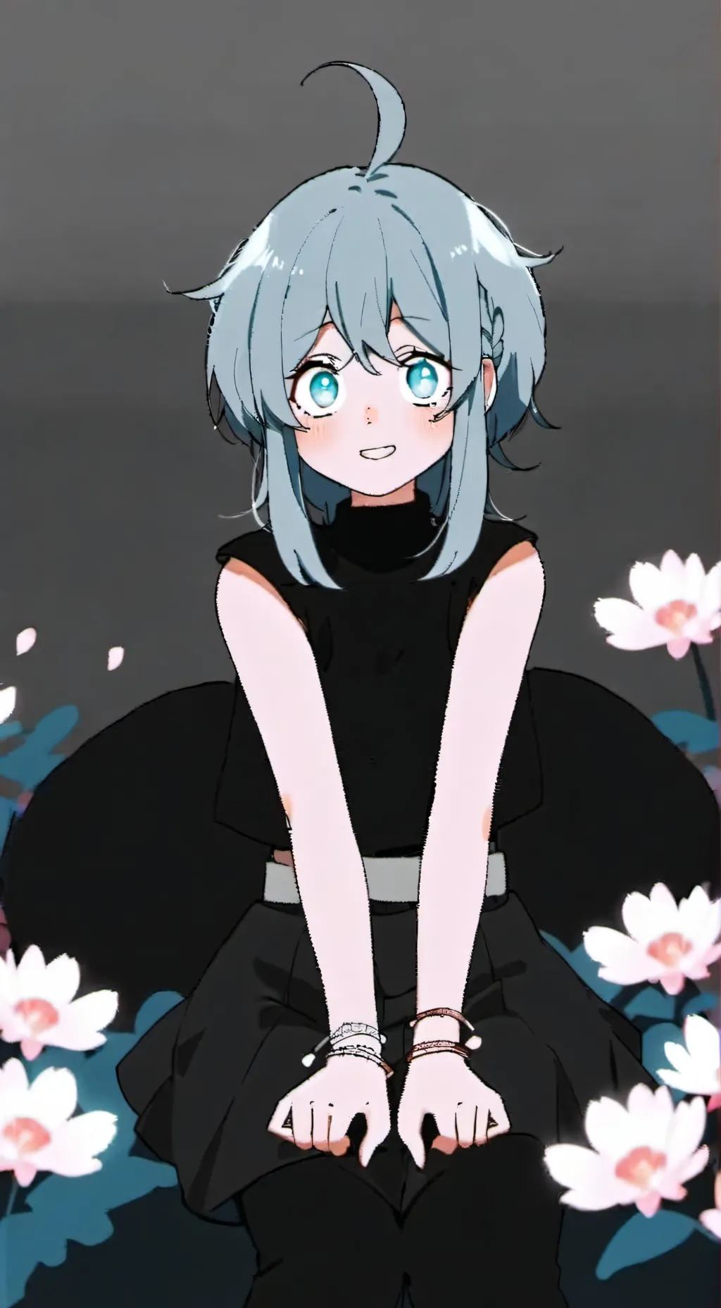 ai character: oiiii😽🌺🌺 background