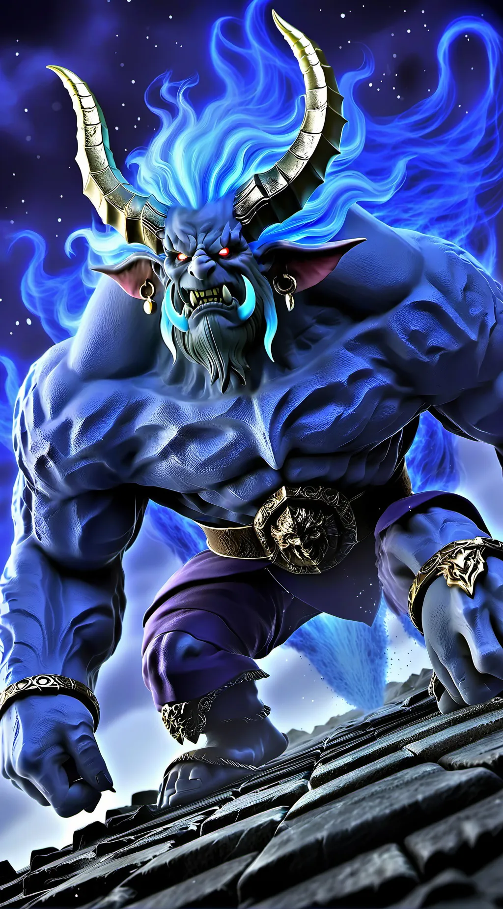 ai character: Tlaloc background