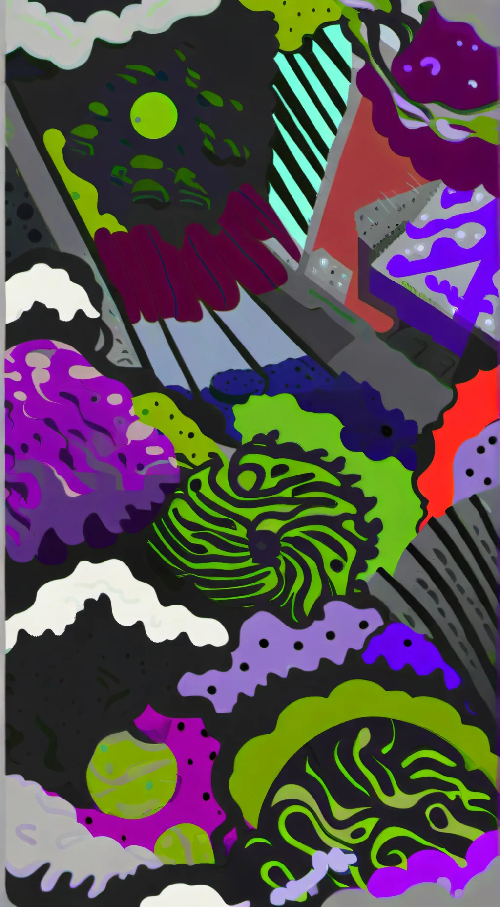 ai character: human Extinction background