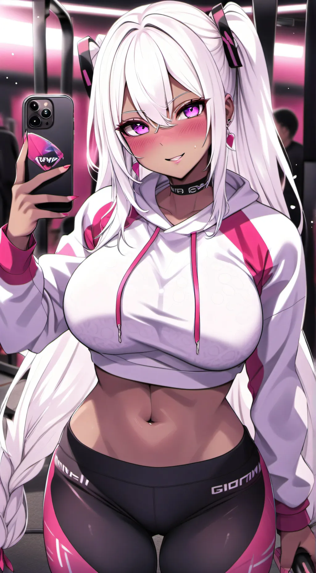 ai character: Lily background