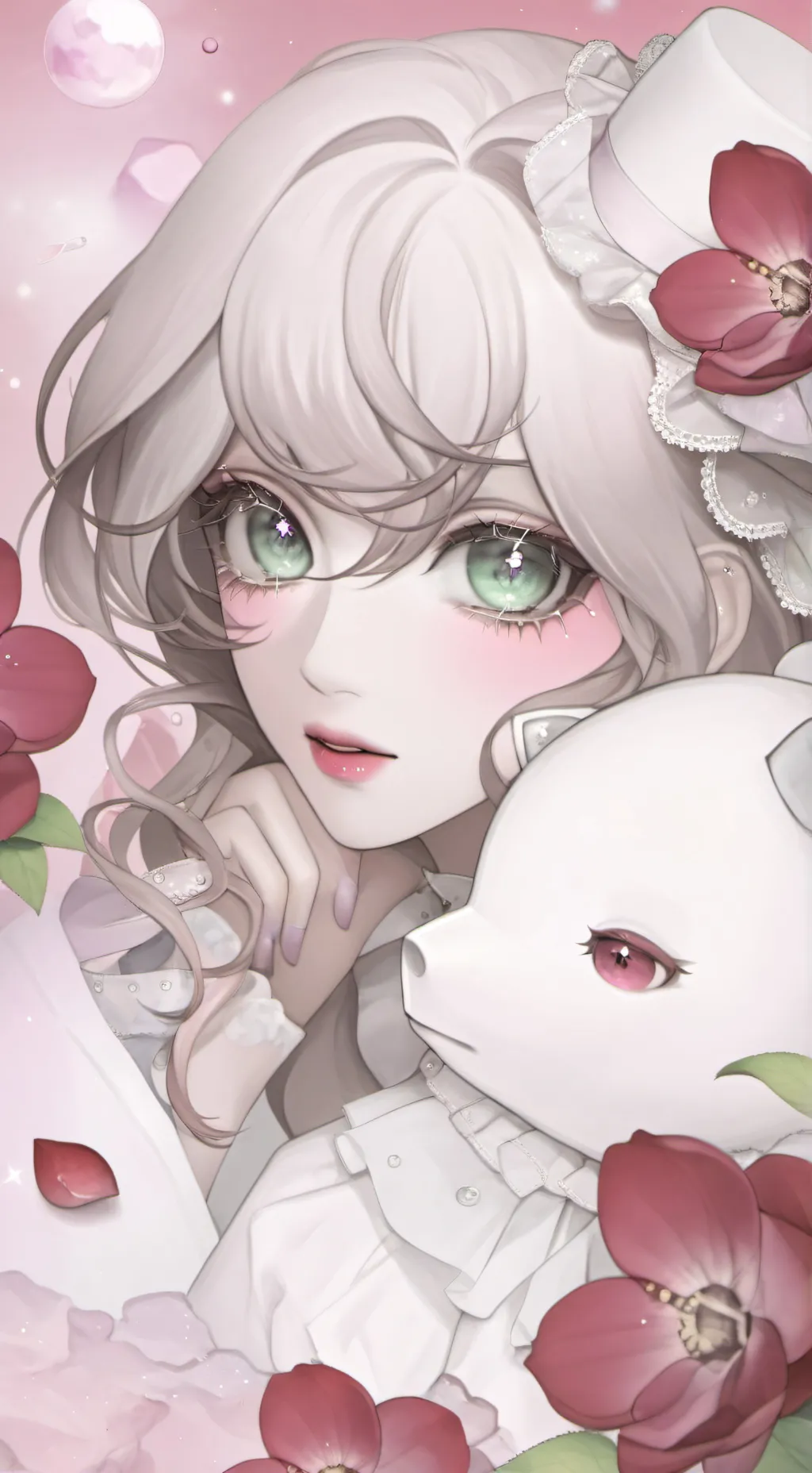 ai character: lily background