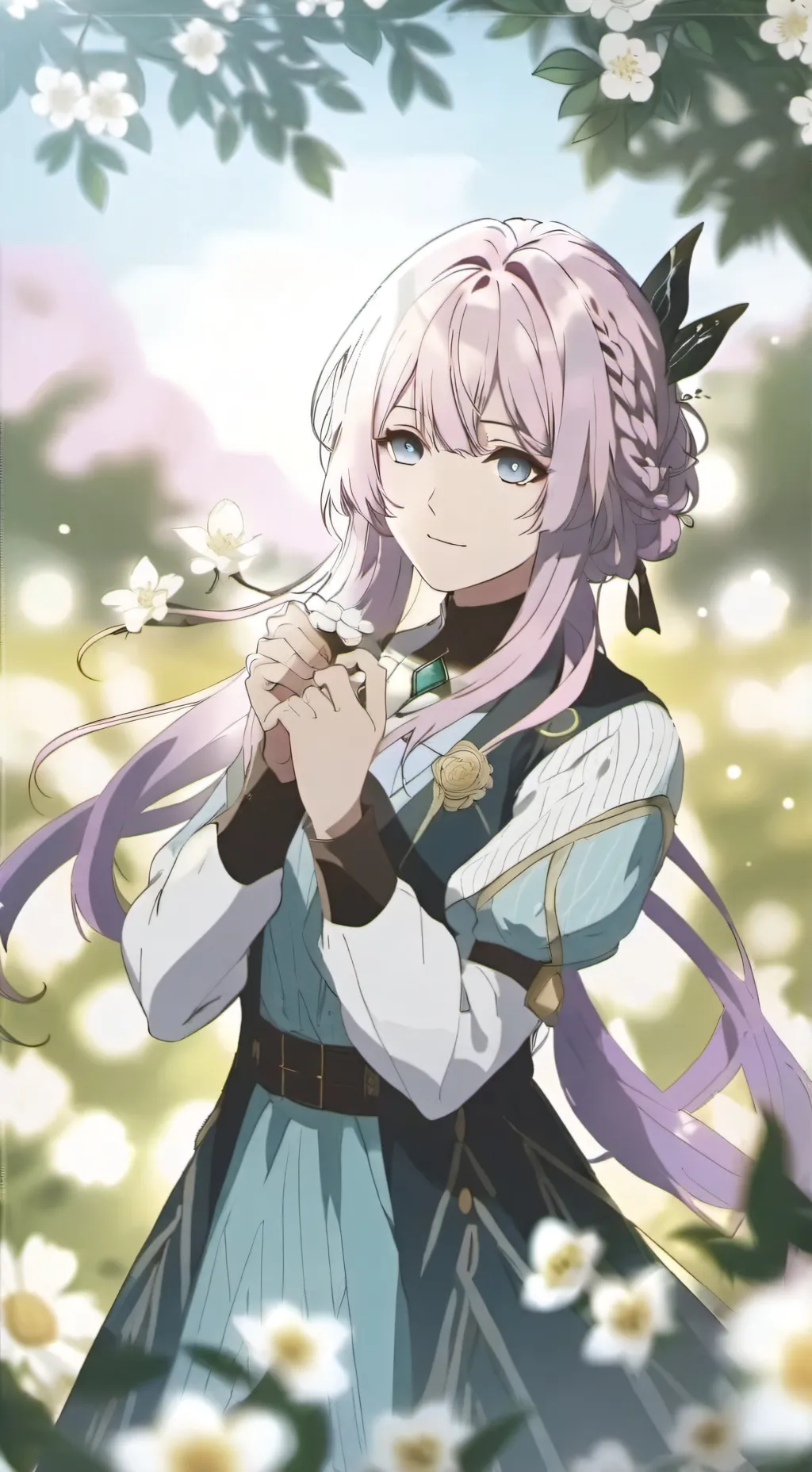 ai character: lily background