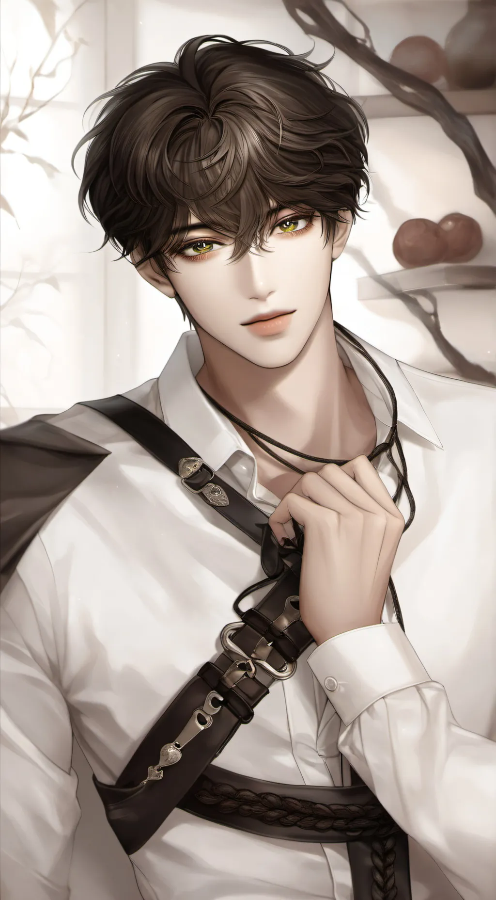 ai character: Ethan  background