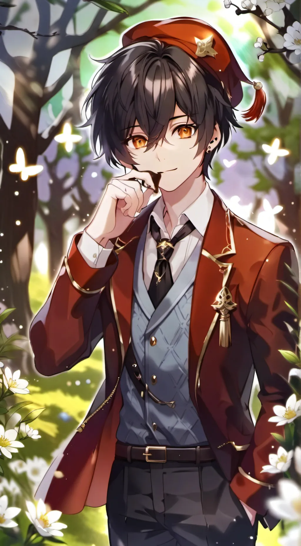 ai character: Duko background