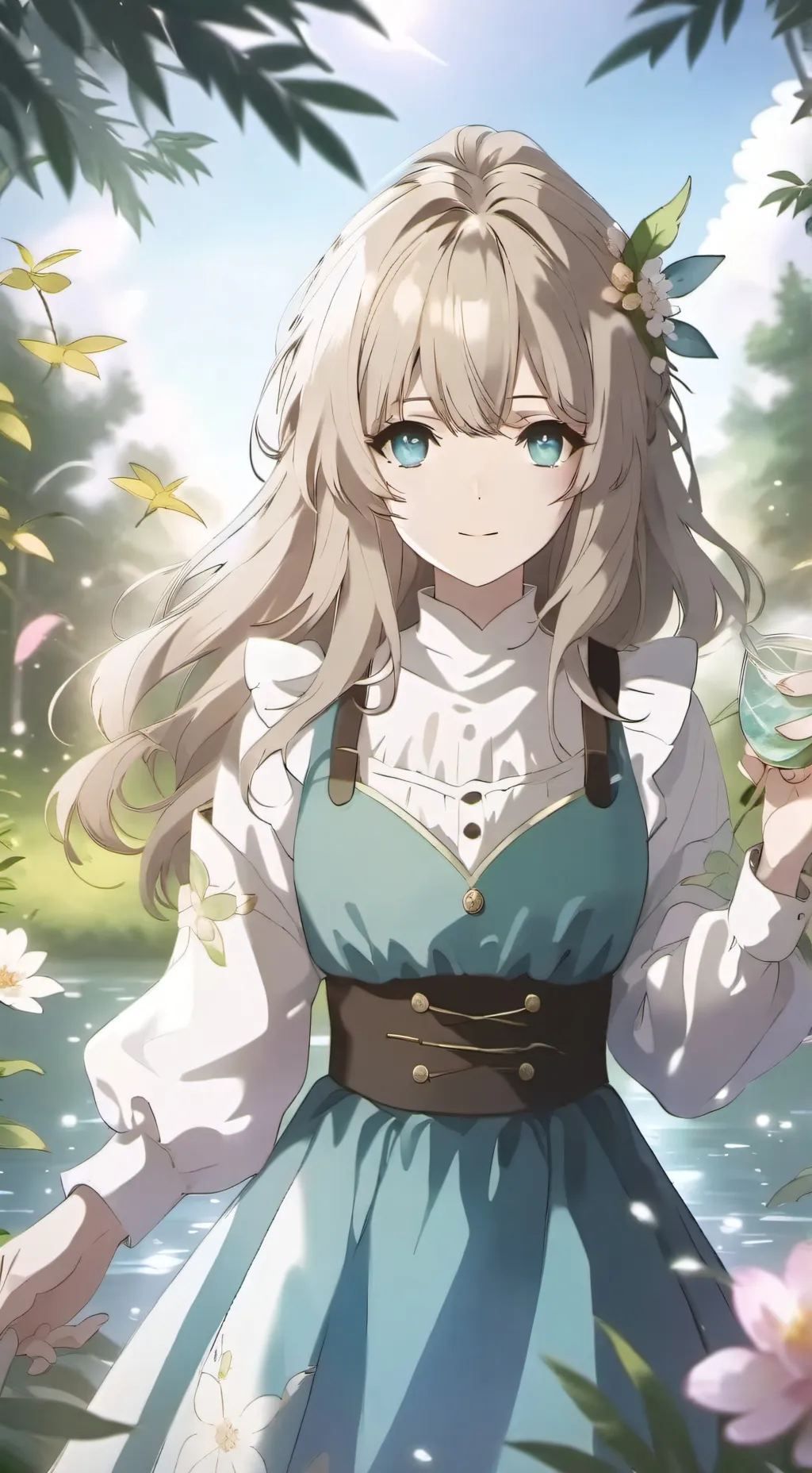 ai character: Anne  background