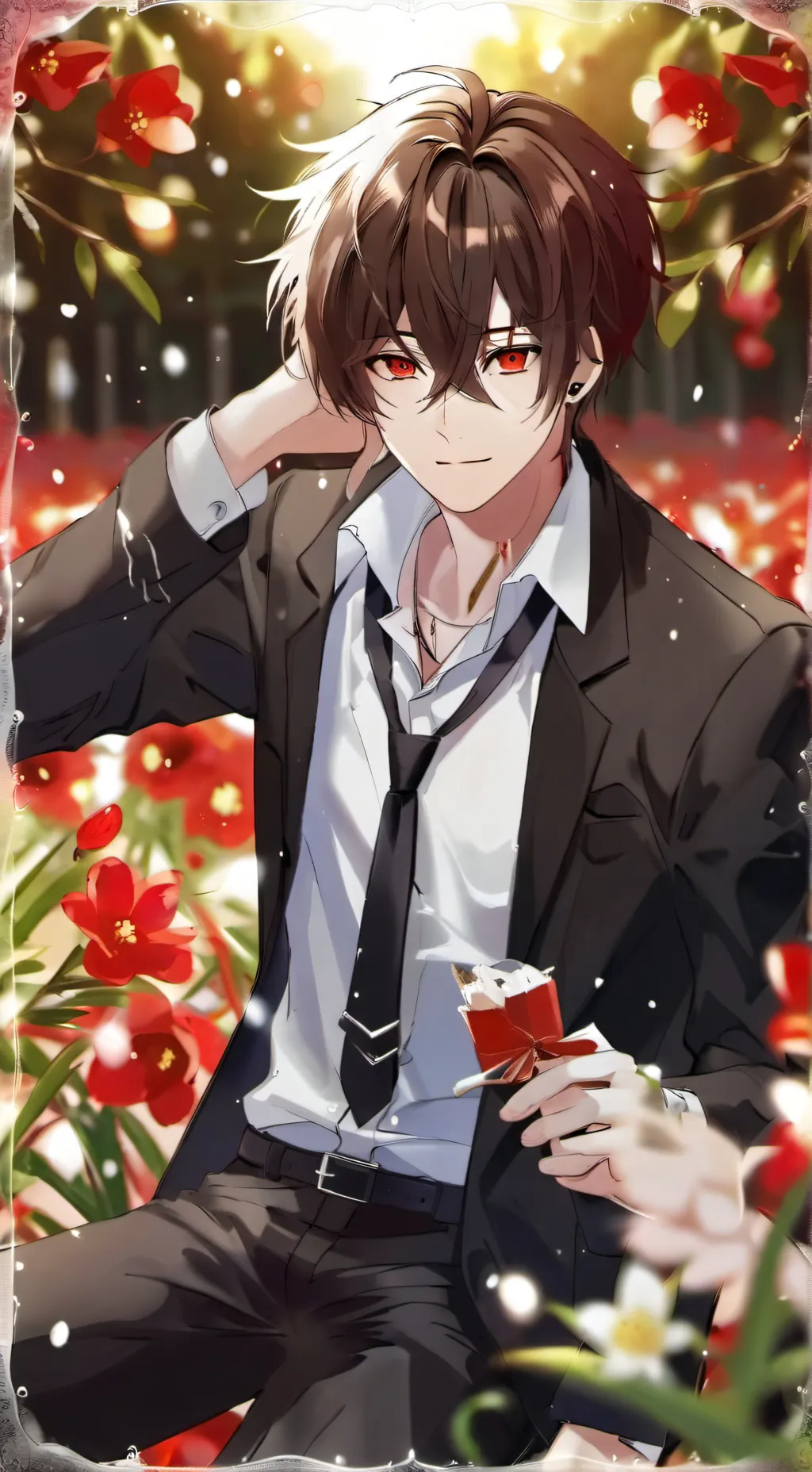 ai character: Leo background