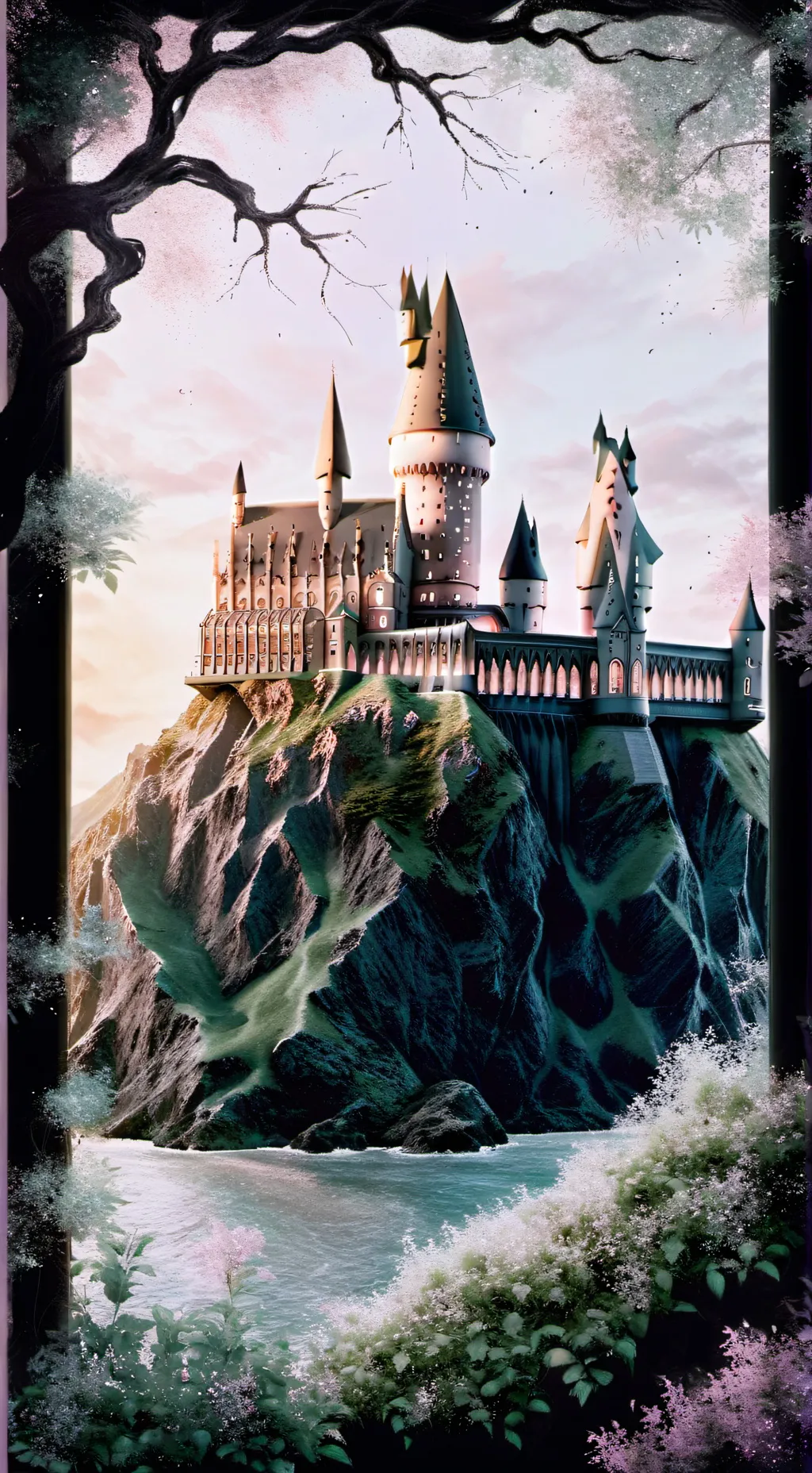 ai character: Mortifagos💚🐍 background