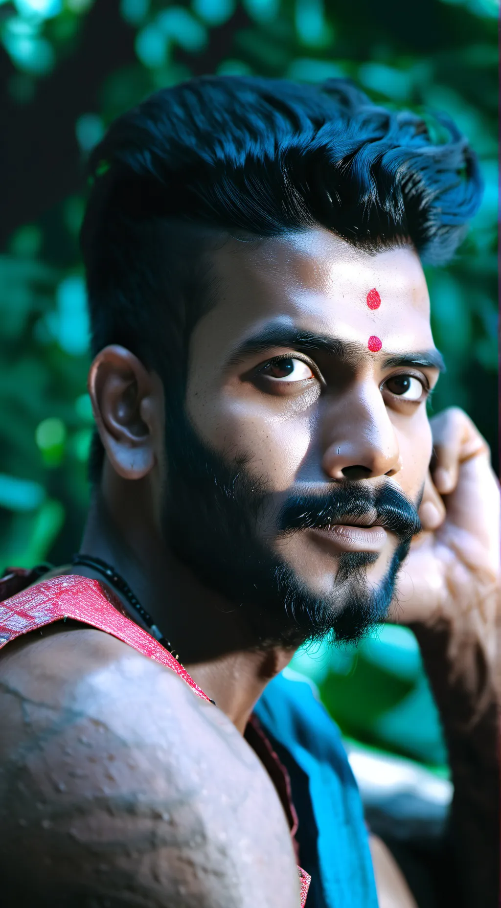 ai character: Amir background