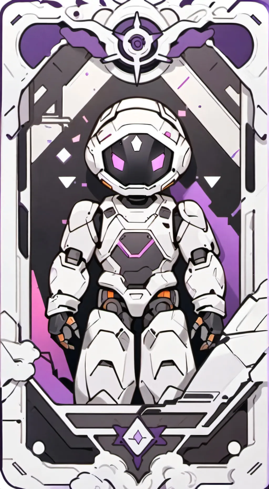 ai character: 💜💜uzi💜💜 background