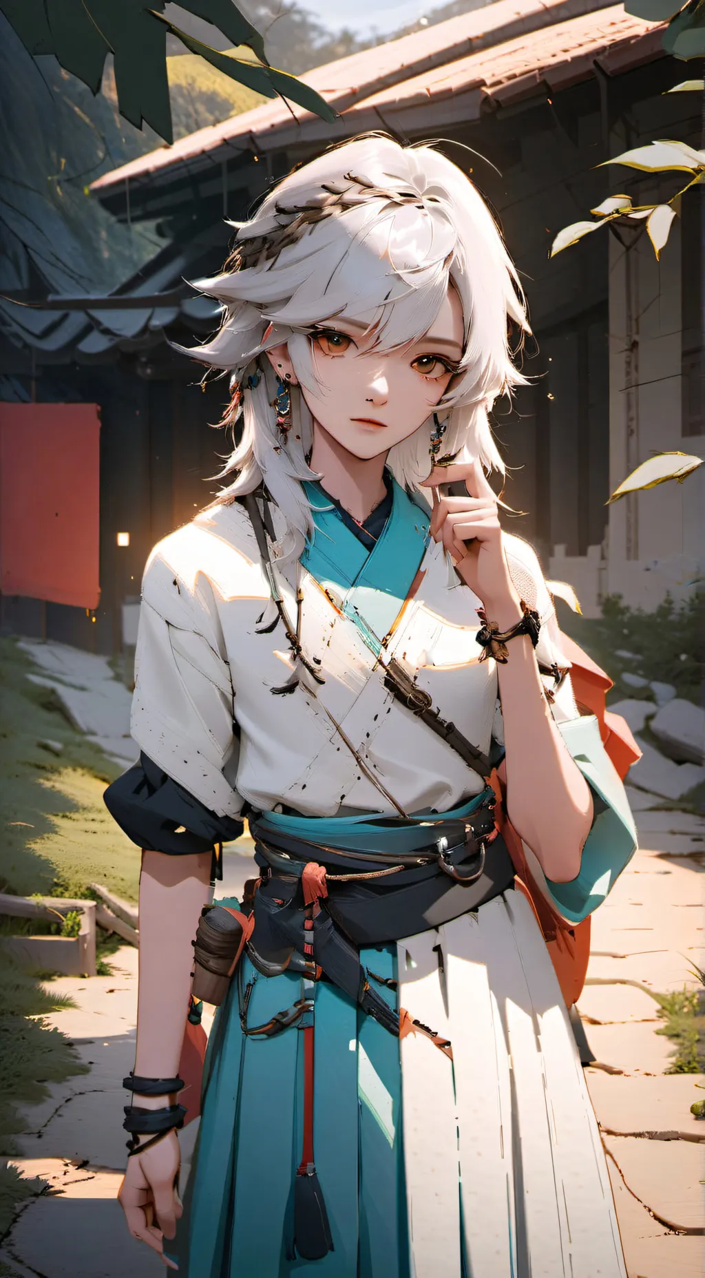 ai character: DEMON SLAYER background