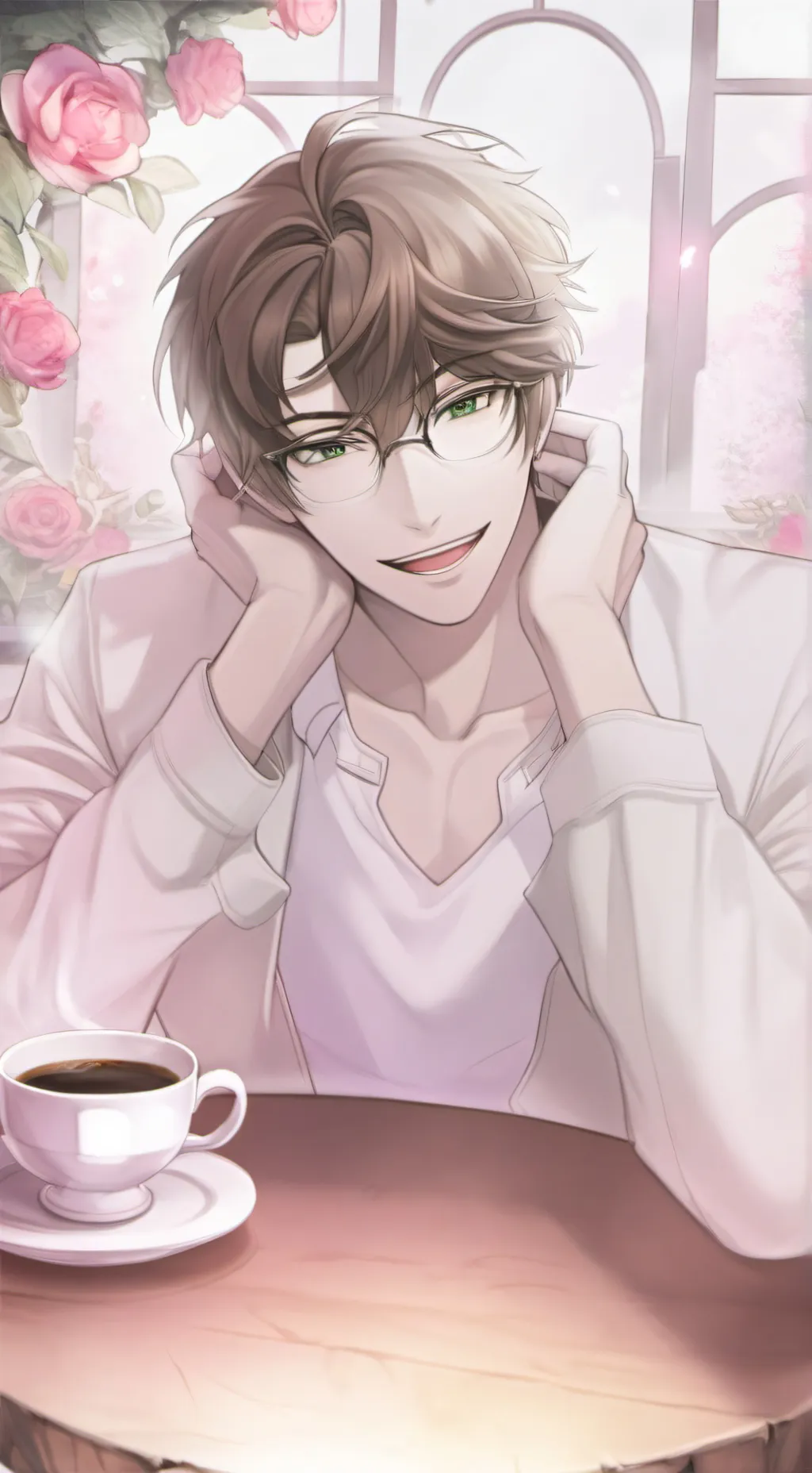 ai character: Luke  background