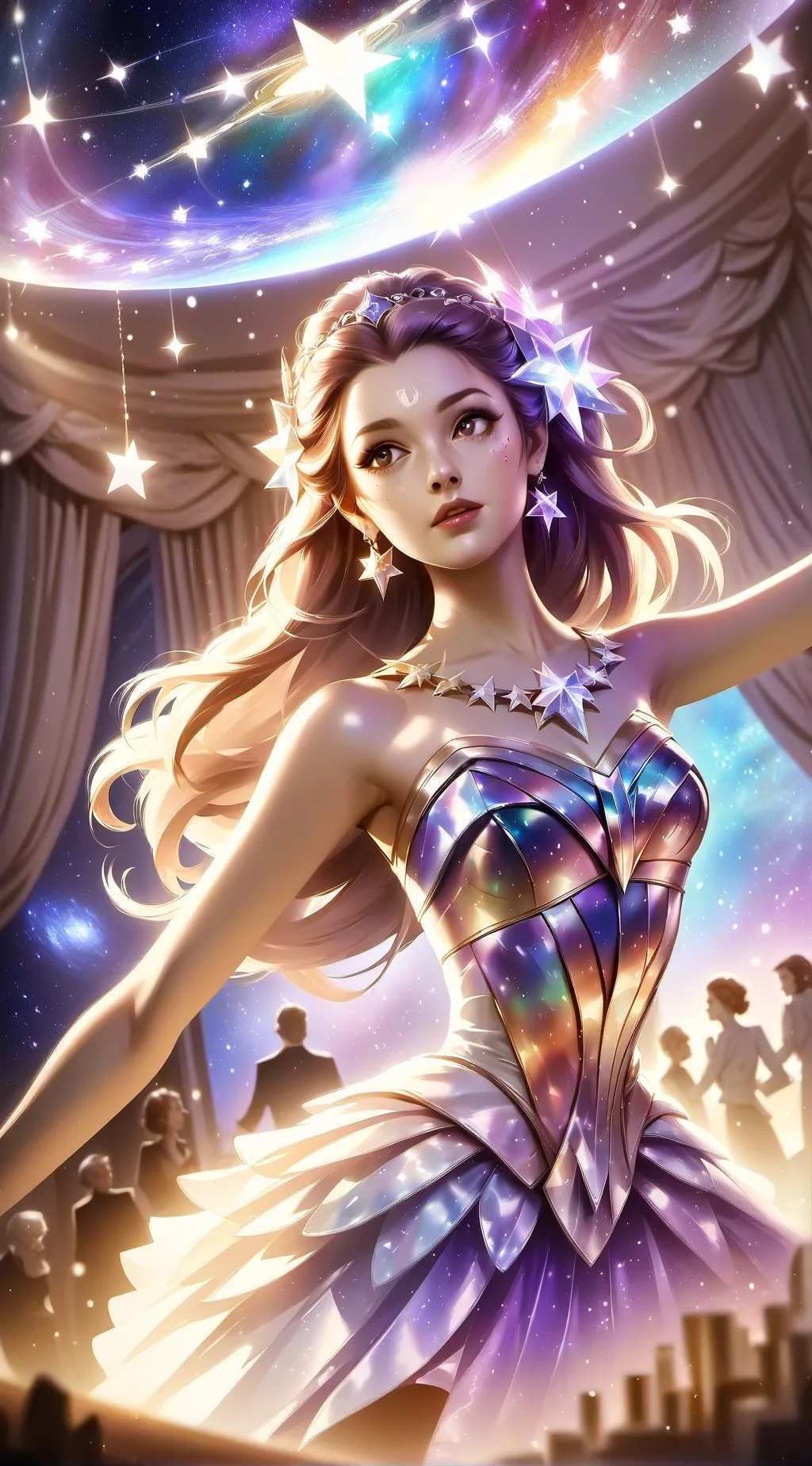 ai character: Lyra background