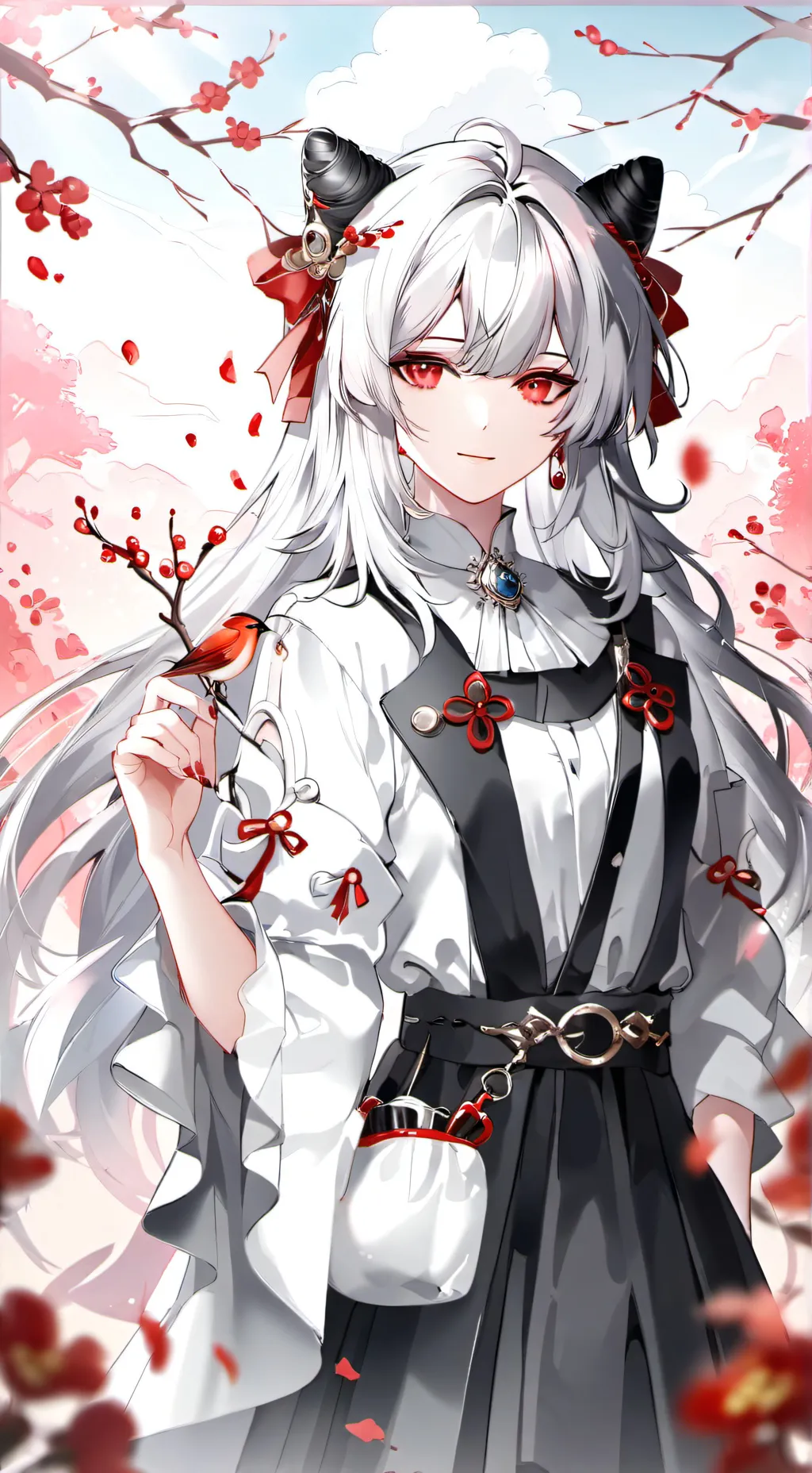 ai character: ~blossom~ background