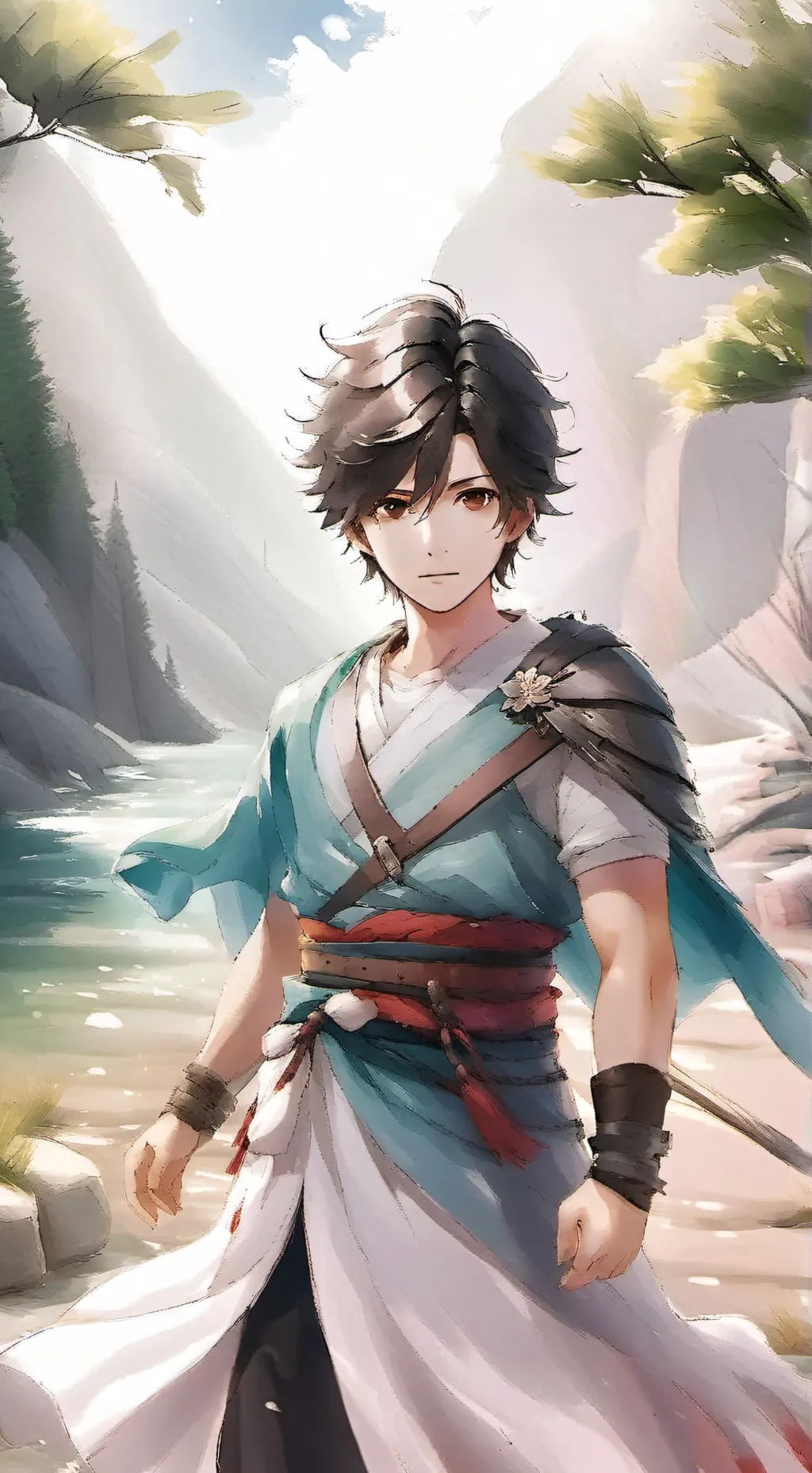 ai character: Pick me boy background