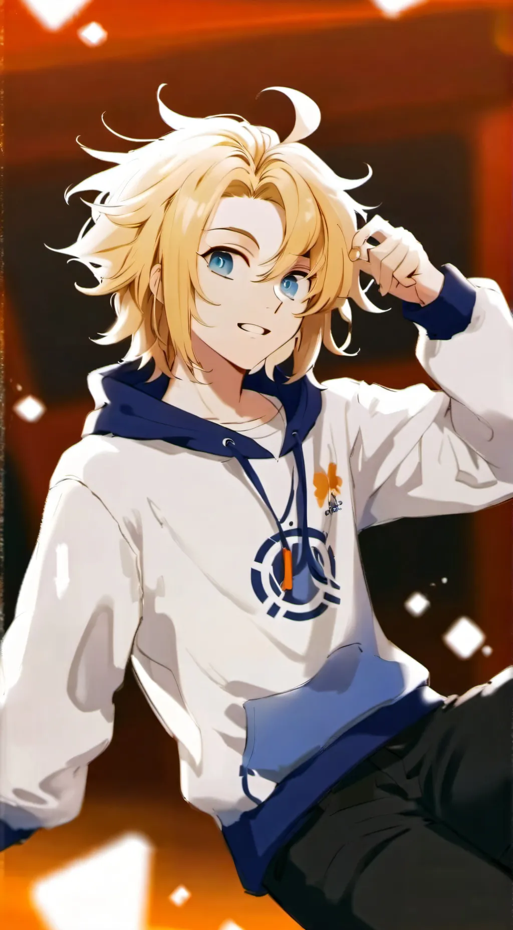 ai character: Luca background