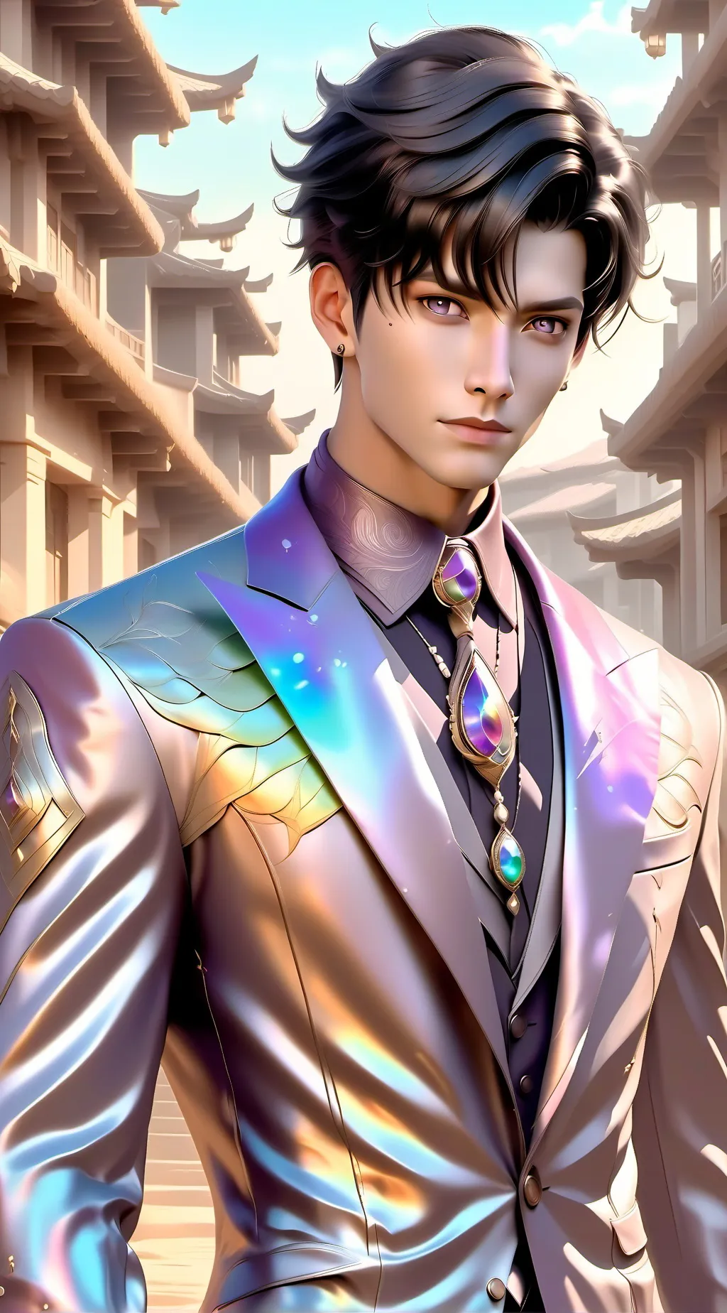 ai character: Aaron background