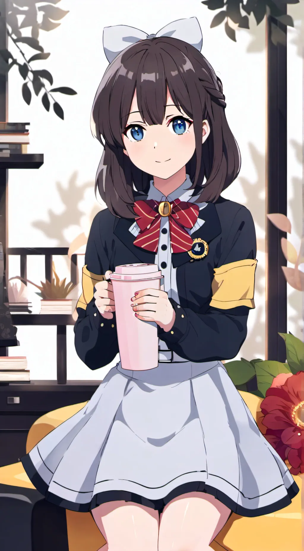 ai character: luna  background