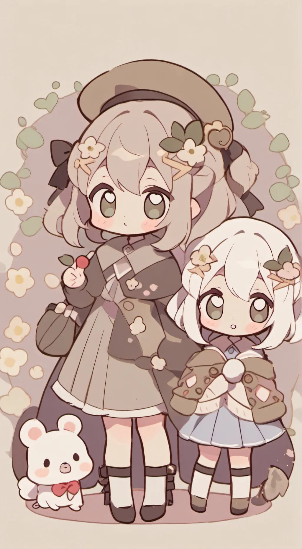 ai character: Emma￼ & Emily background