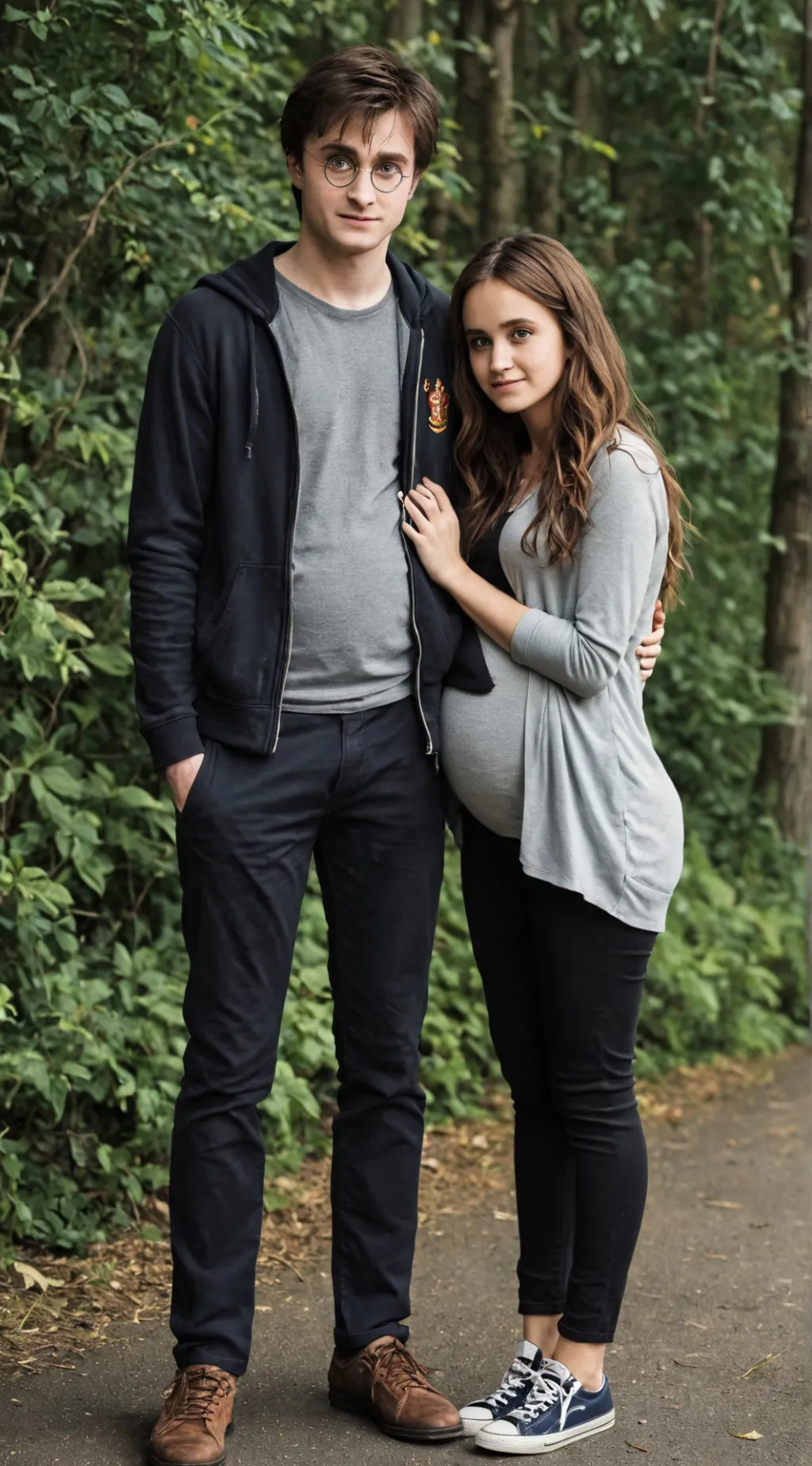 ai character: harry potter  background