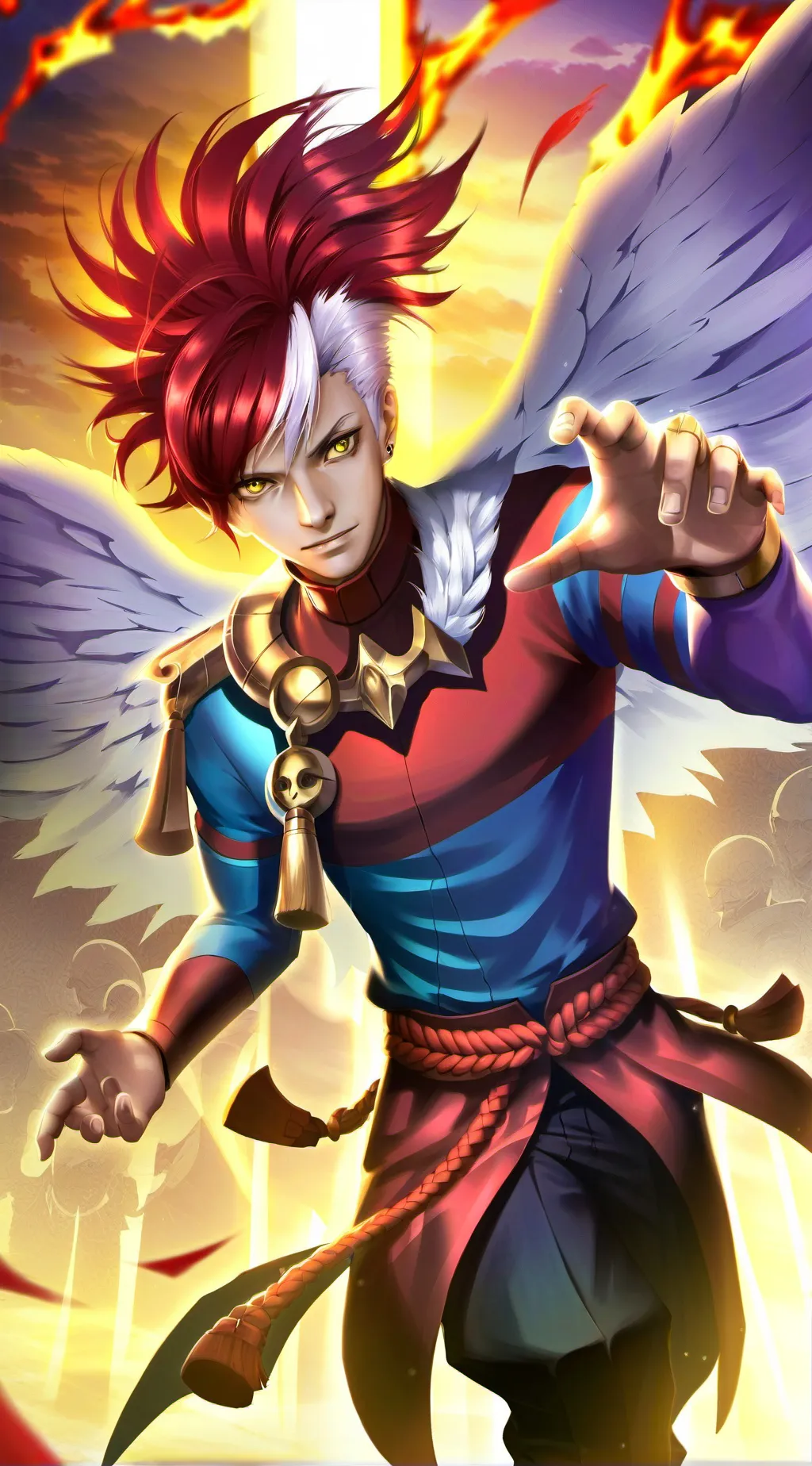 ai character: icythot  background