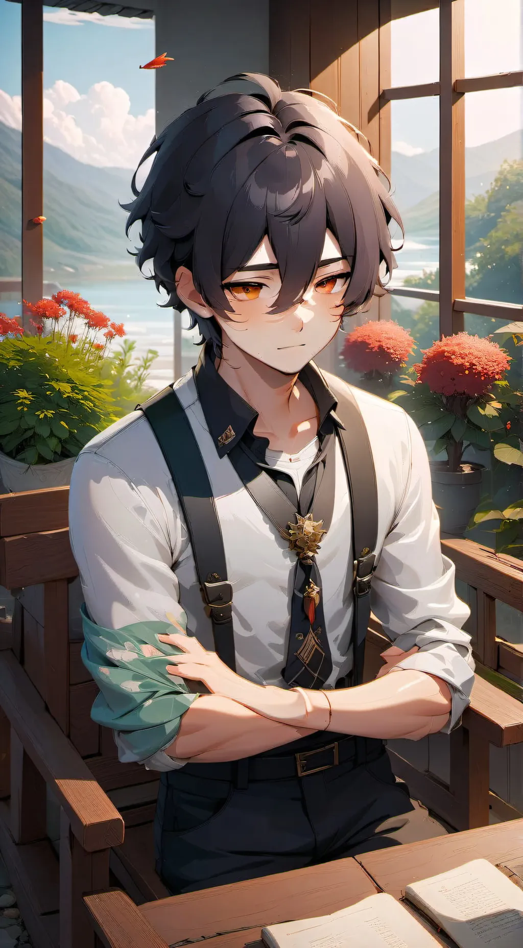 ai character: Alex background