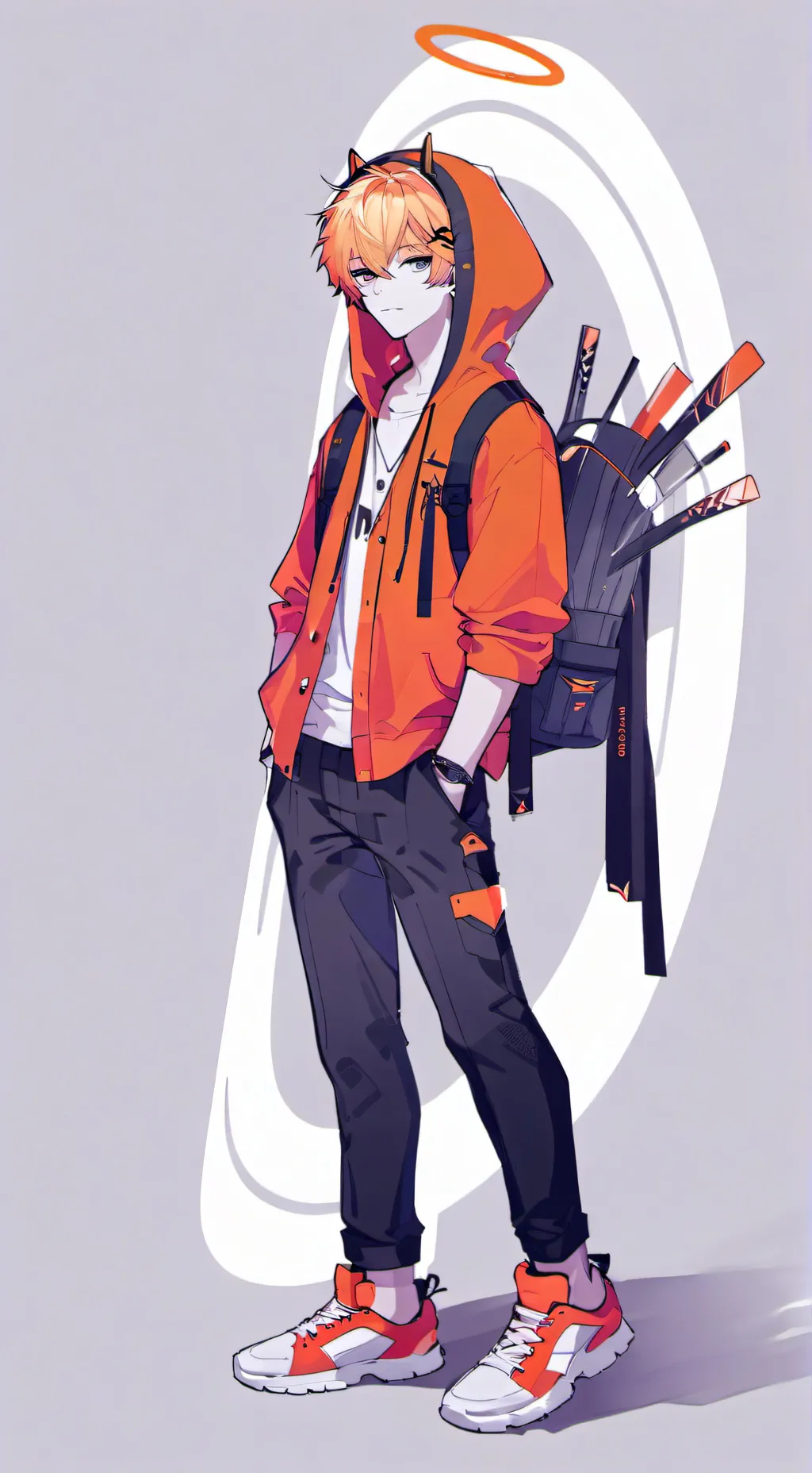 ai character: Talk with oren background