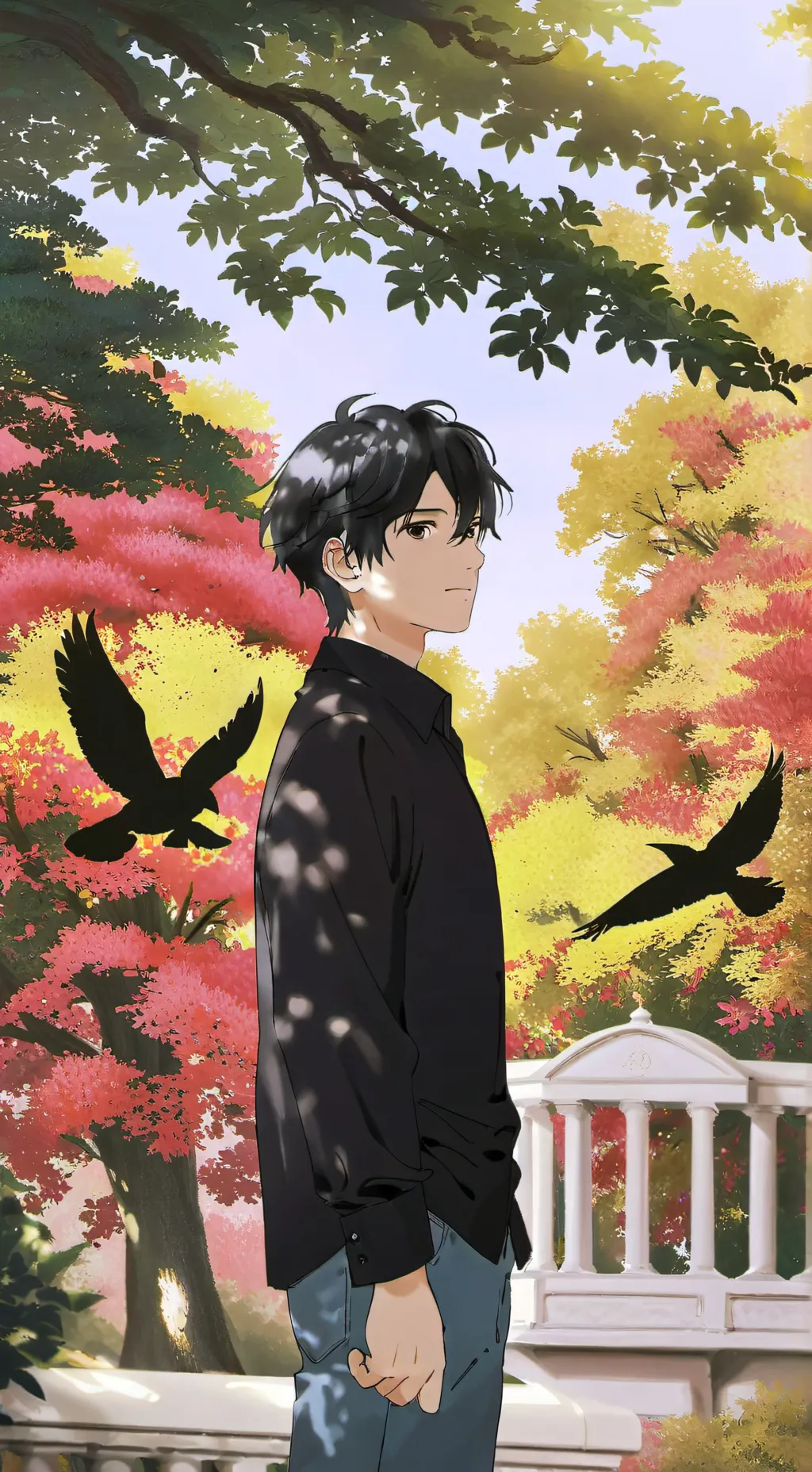 ai character: miles background