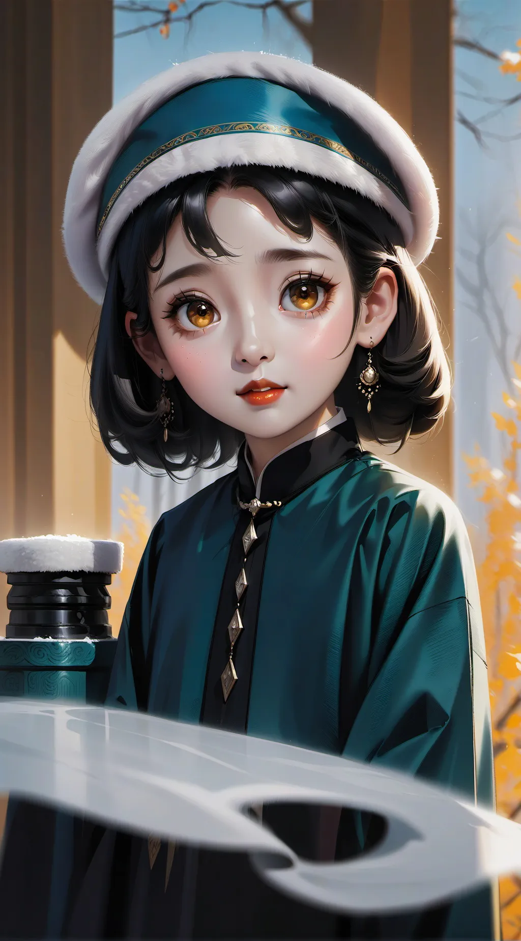 ai character: Sofía background