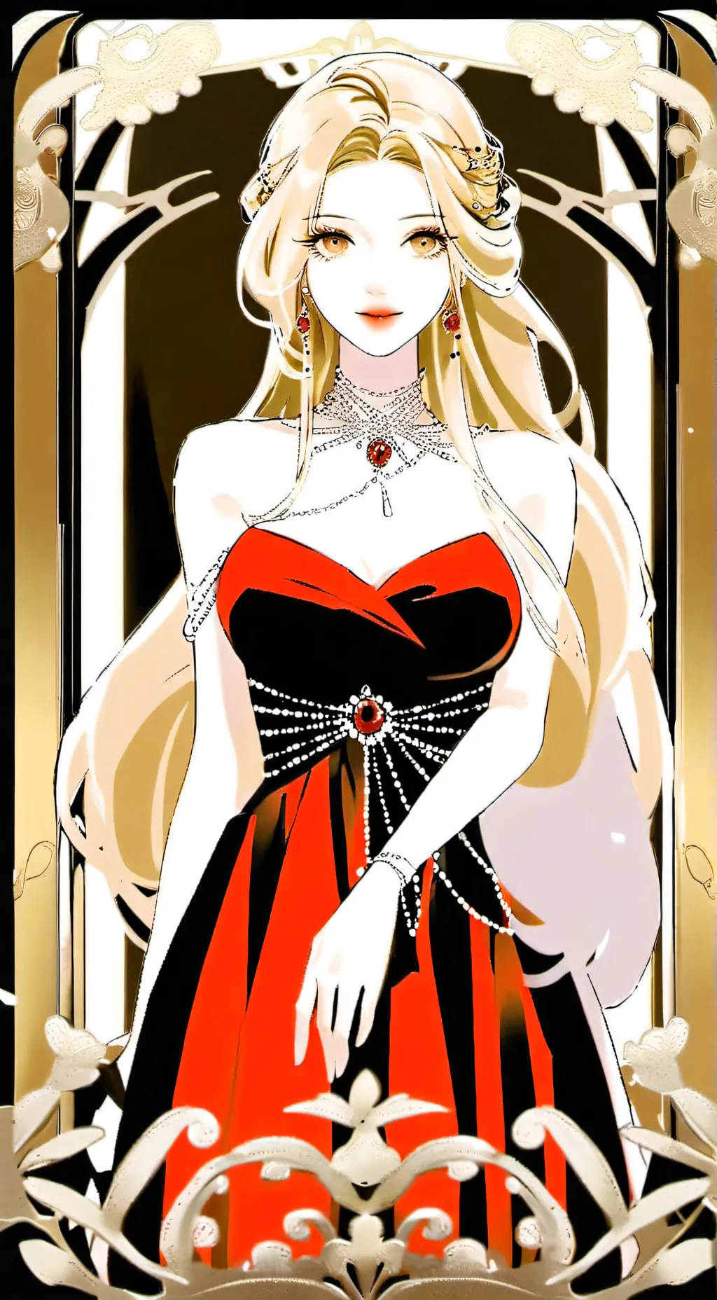 ai character: Luna background