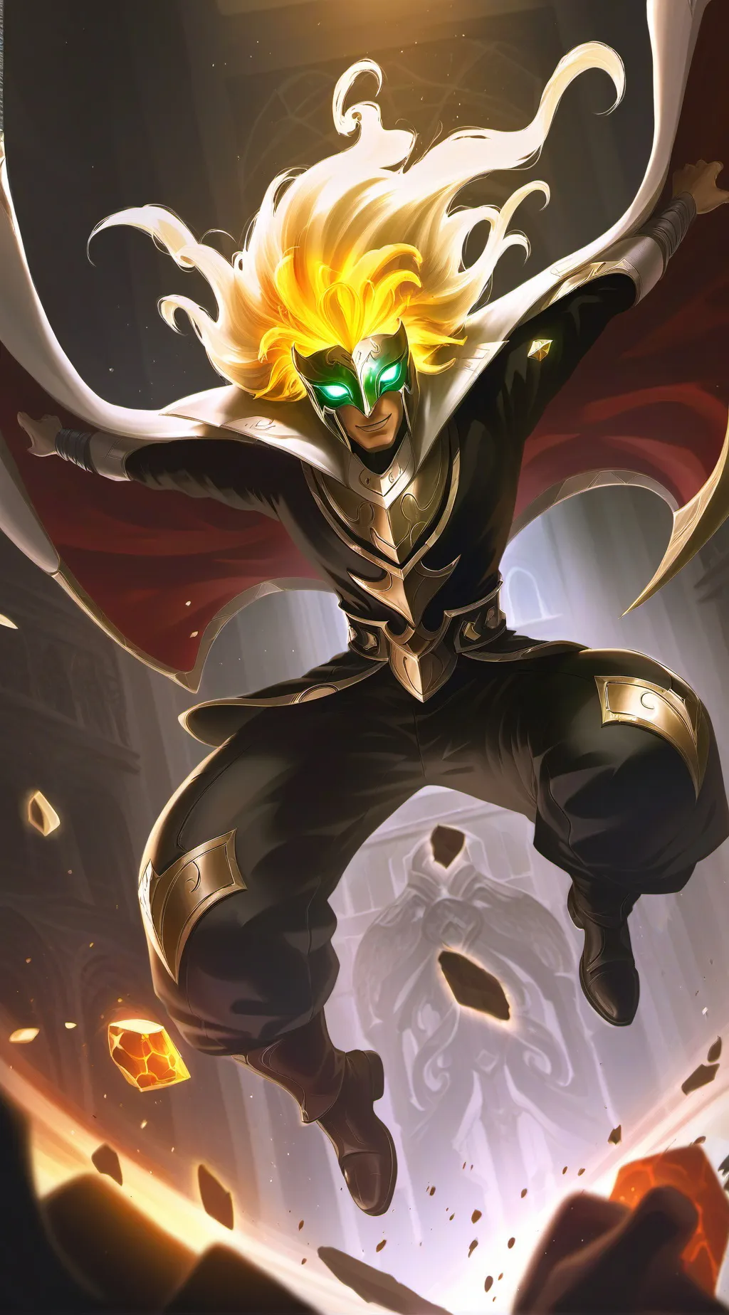 ai character: haroom background