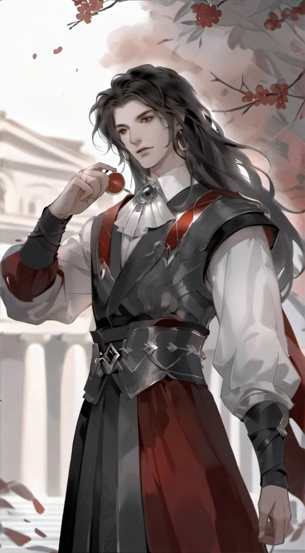 ai character: upper rome background