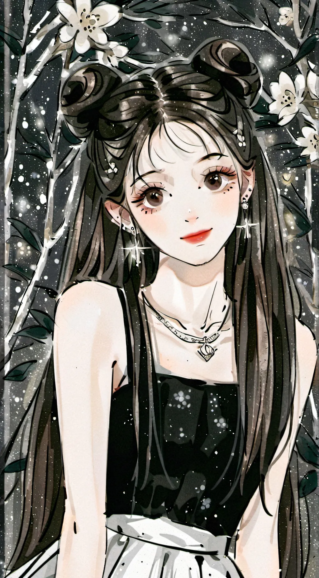 ai character: Ariana  background