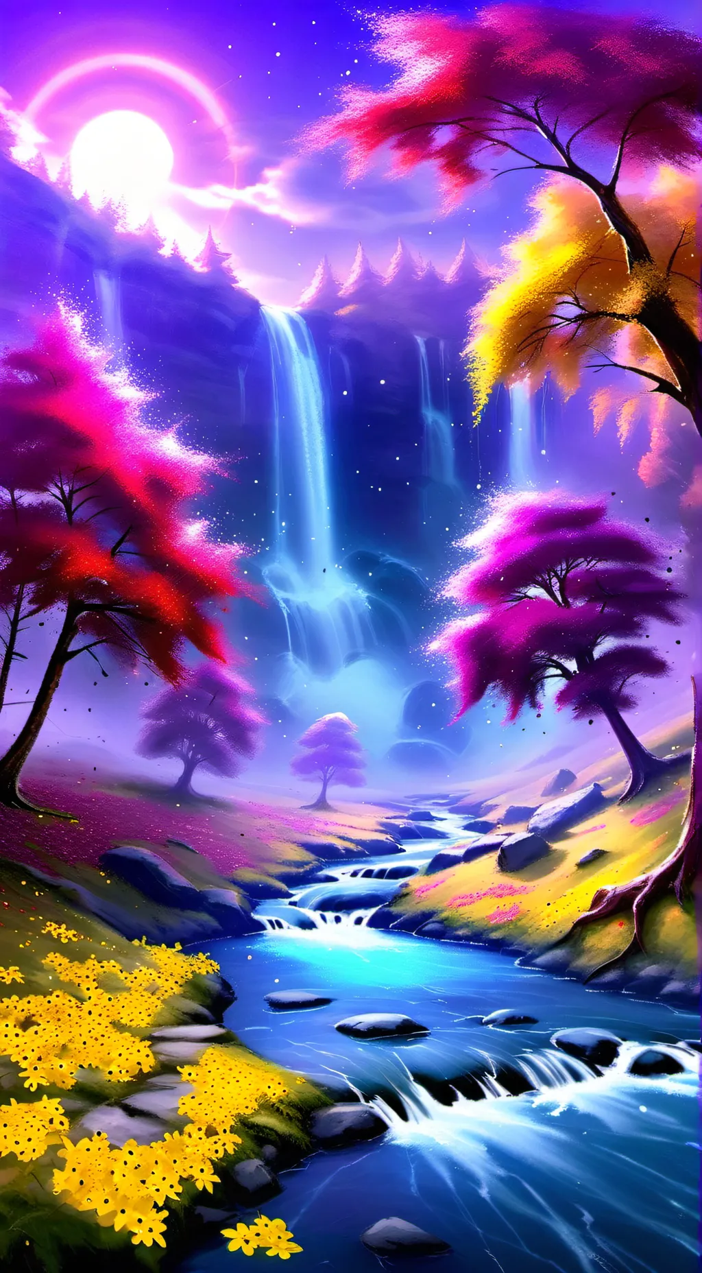 ai character: HH Xmas  background