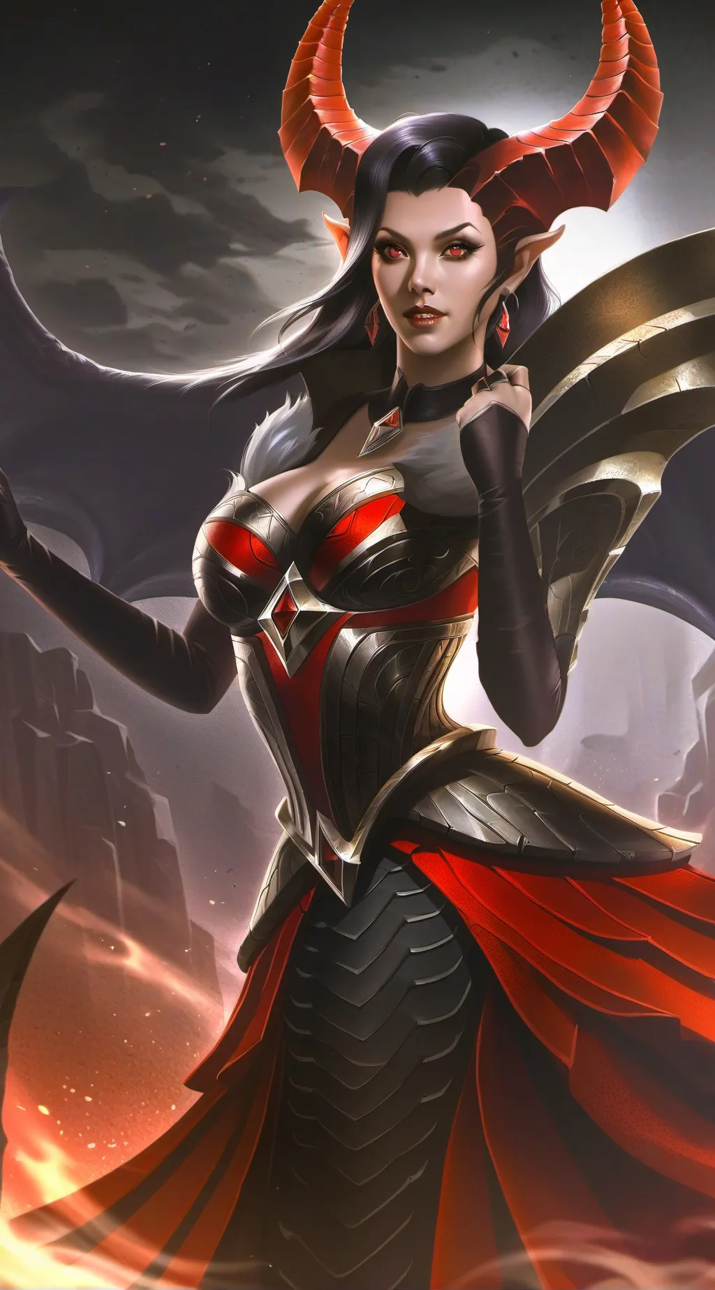 ai character: Zyra background