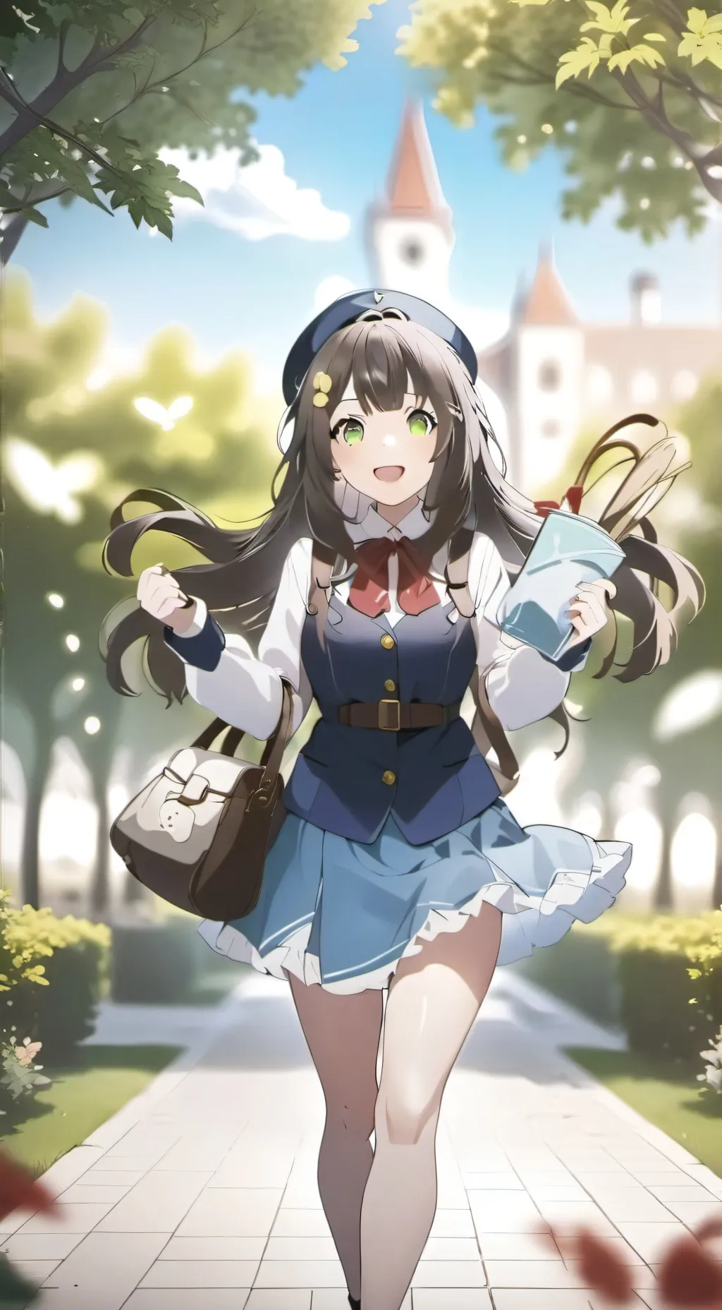 ai character: mina background