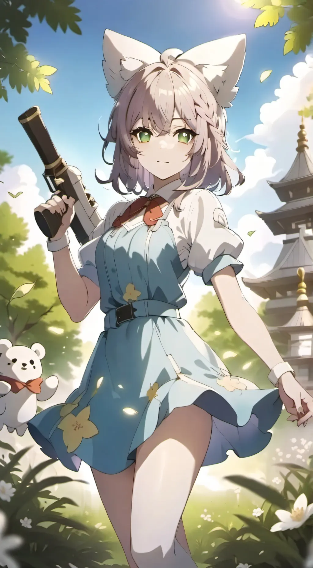 ai character: fade background