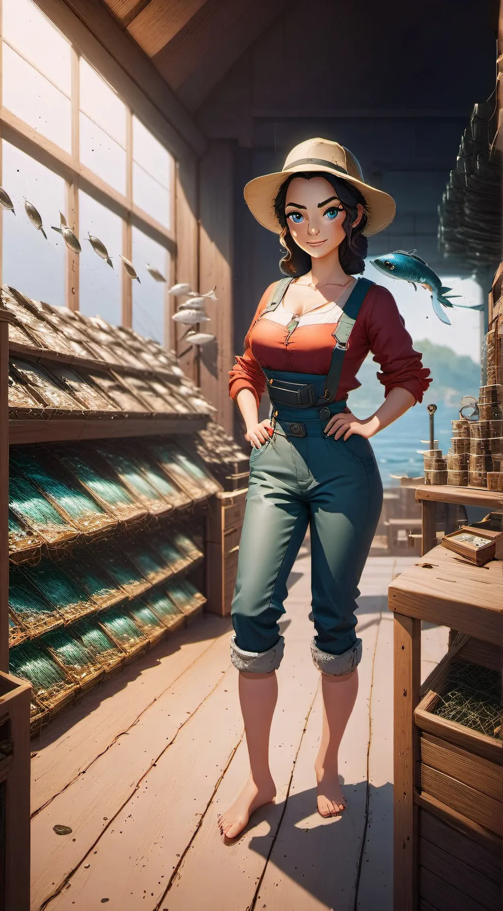 ai character: Hena (TLOZ TP) background