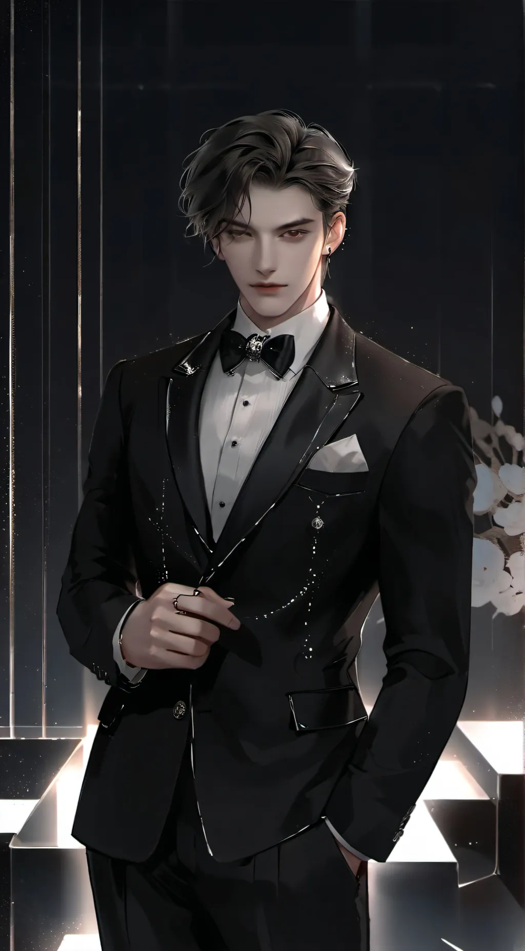 ai character: 墨廷琛 background