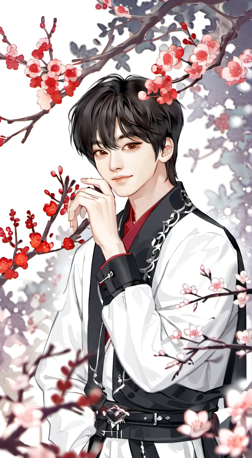 ai character: 🫧Jinsan୭ ˚. ᵎᵎ background