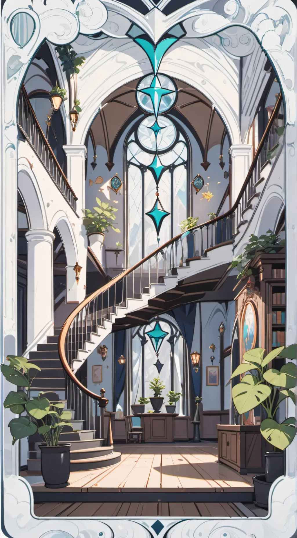 ai character: Break up background