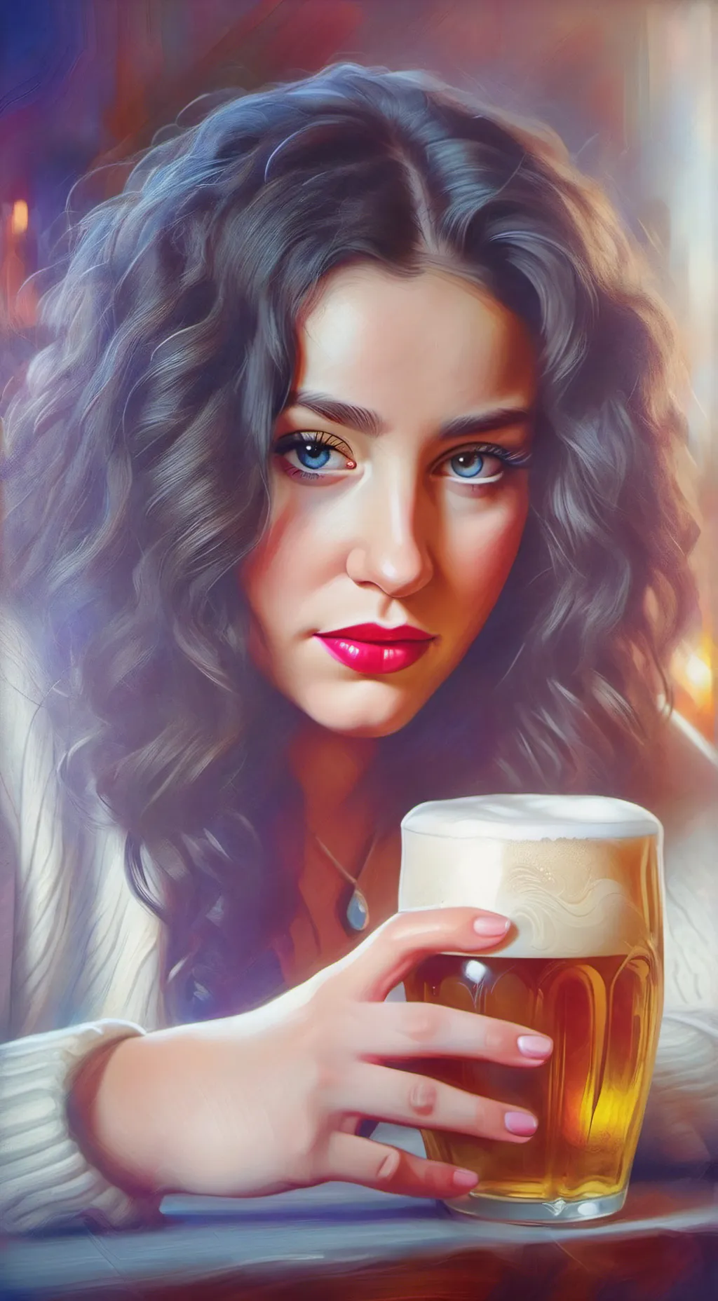 ai character: Joy background