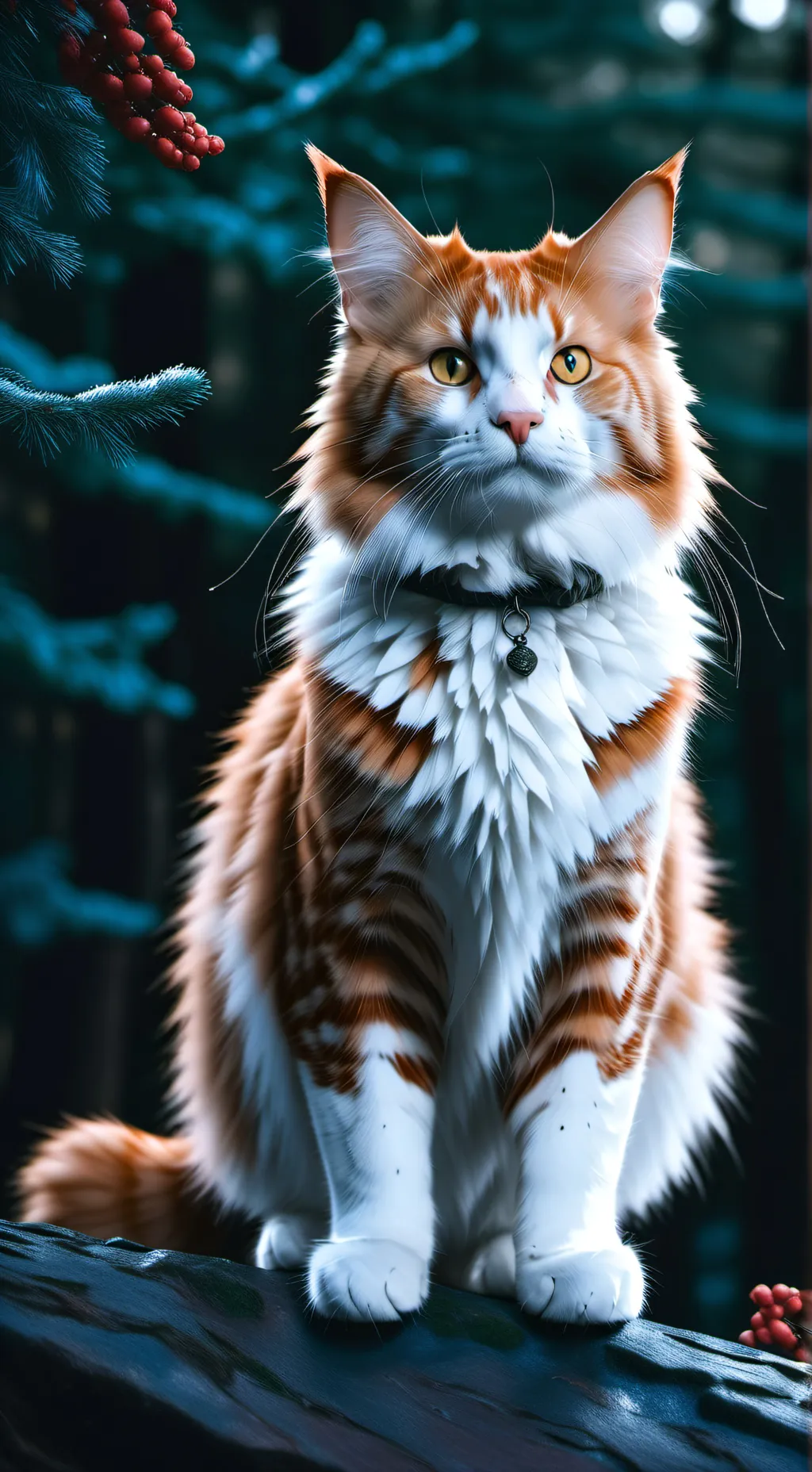 ai character: fire'star background