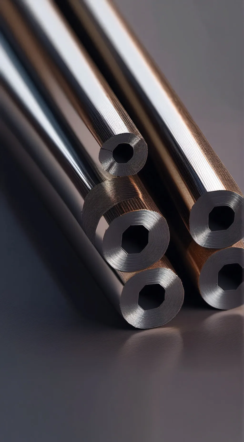 ai character: Galvanized steel background