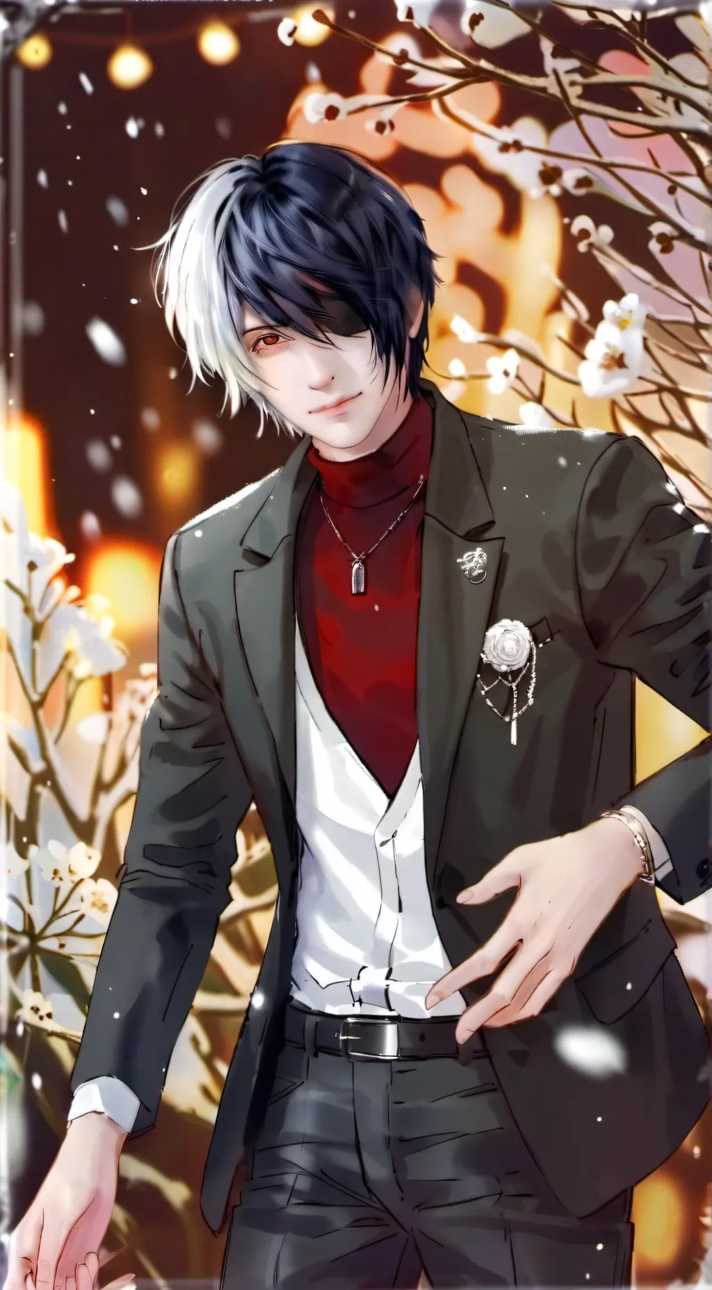 ai character: Waterflame background