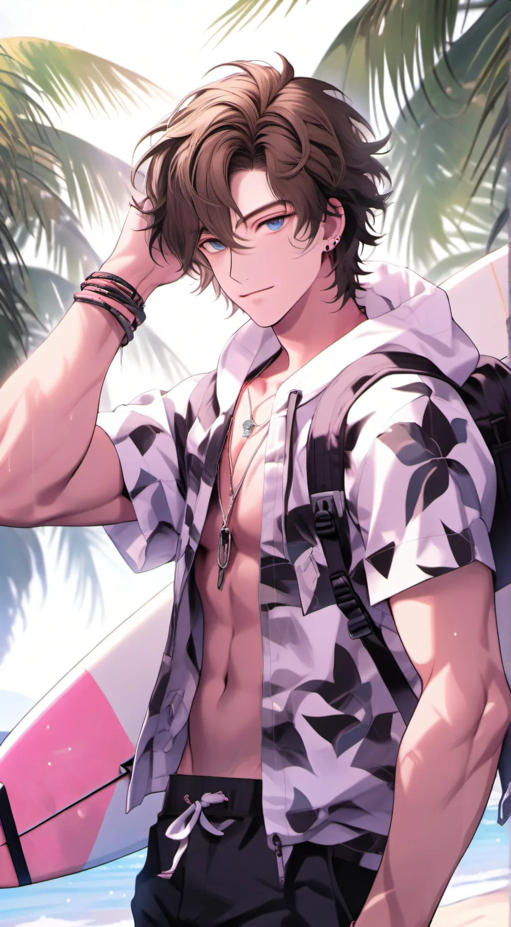 ai character: ☆~Colin~☆ background