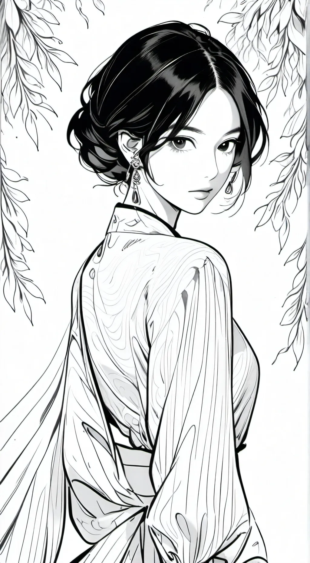 ai character: Haruka  background