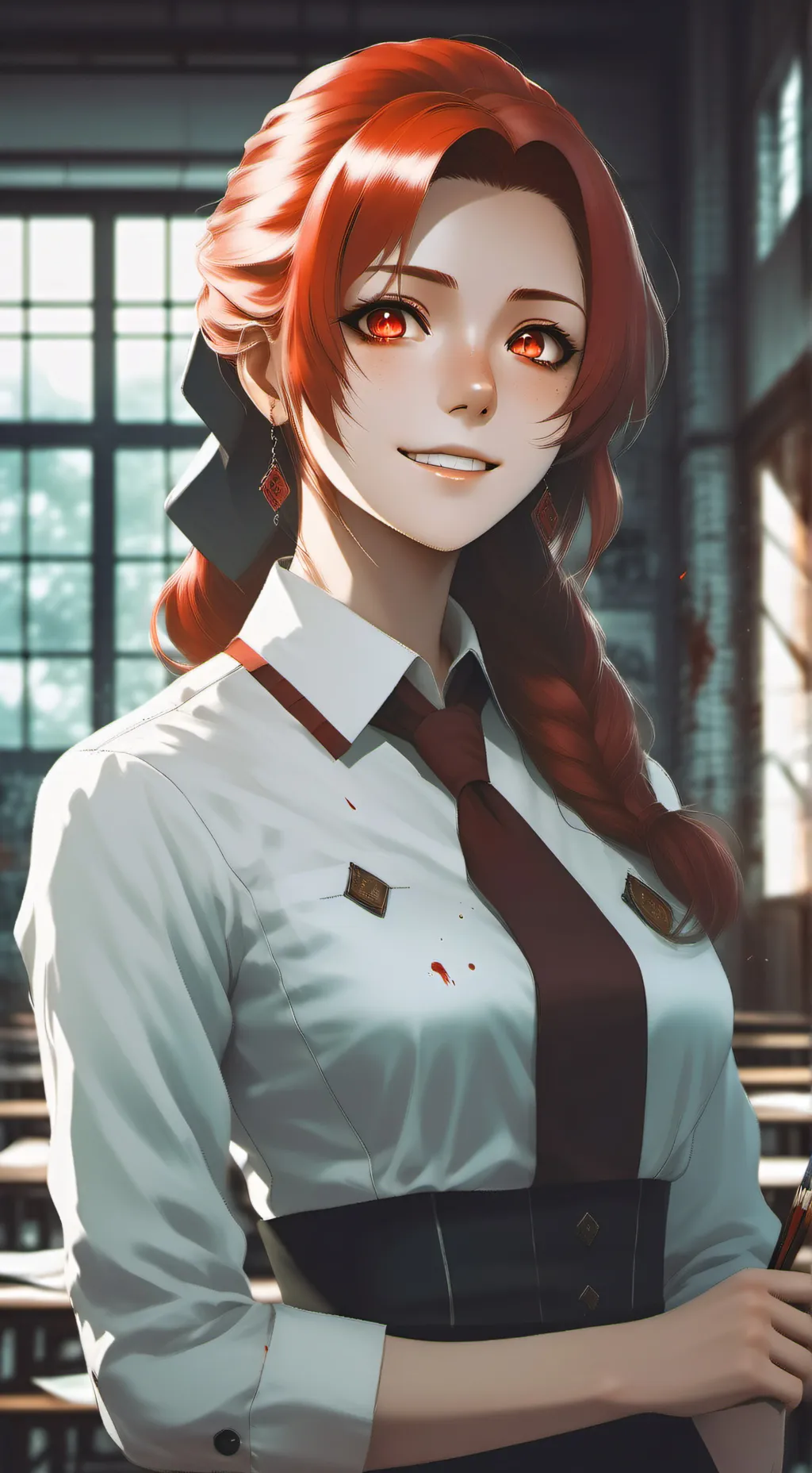 ai character: Akane background